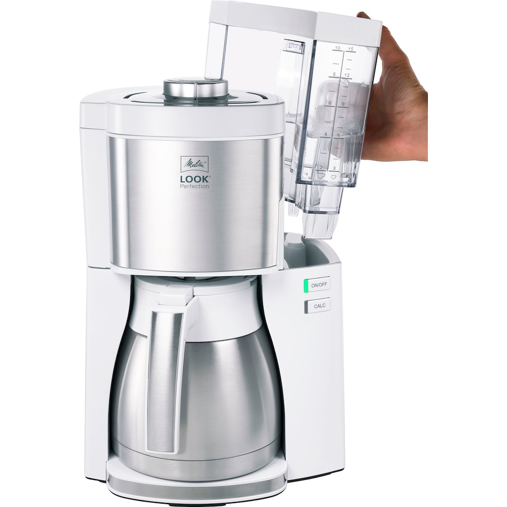 Melitta Filterkaffeemaschine »Look® Therm Perfection 1025-15«, 1,25 l Kaffeekanne, Papierfilter, 1x4