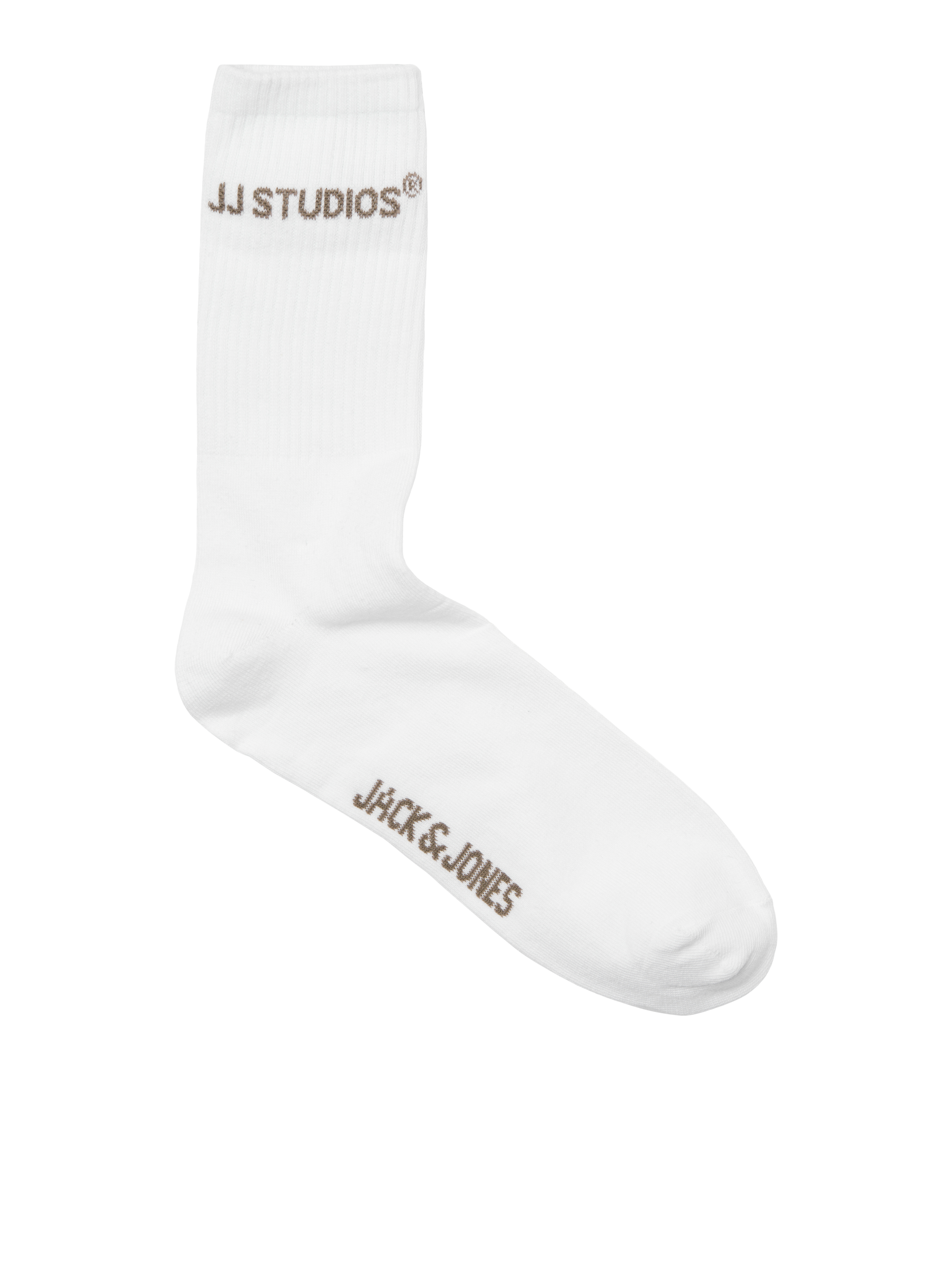 Jack & Jones Freizeitsocken »JACSOHO TENNIS SOCKS 3 PACK NOOS« Packung, 3 Paar tlg. mit Logostickerei