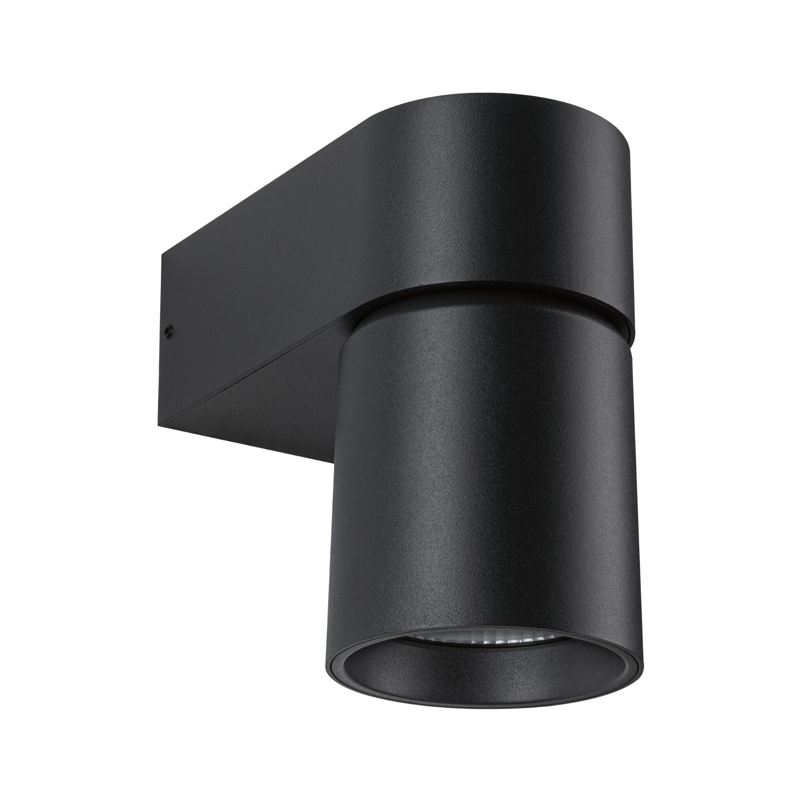 Paulmann LED Außen-Wandleuchte »Kimu IP44 80mm 3000K 8W 500lm 230V 70° Anthrazit Aluminium«, 1 flammig