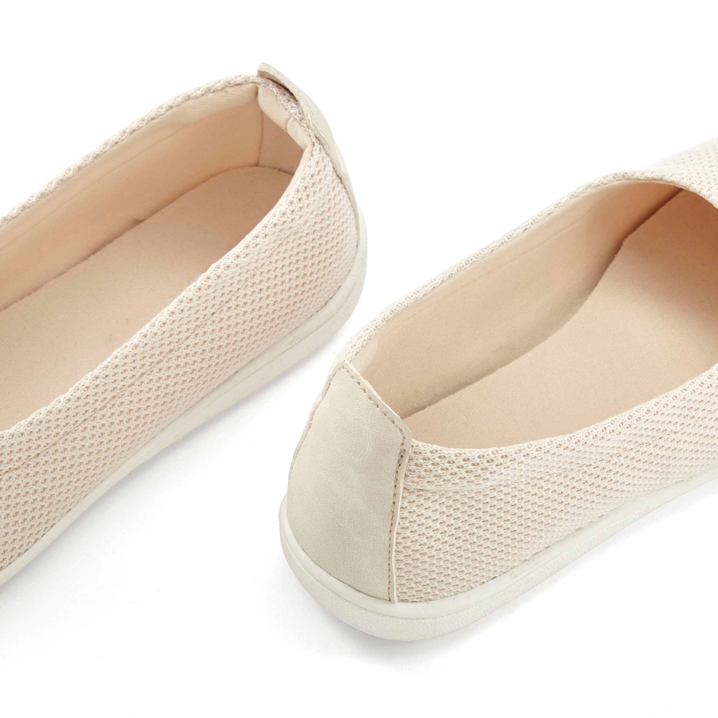 Vivance Slipper, Ballerina in leichter Mesh-Optik VEGAN