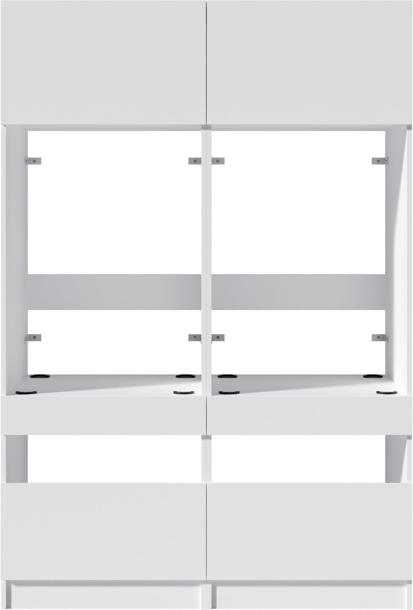 BASIC by Balculina Mehrzweckschrank-Set »Washhome B/T/H 135x68x200 cm« 2 Stk. tlg.