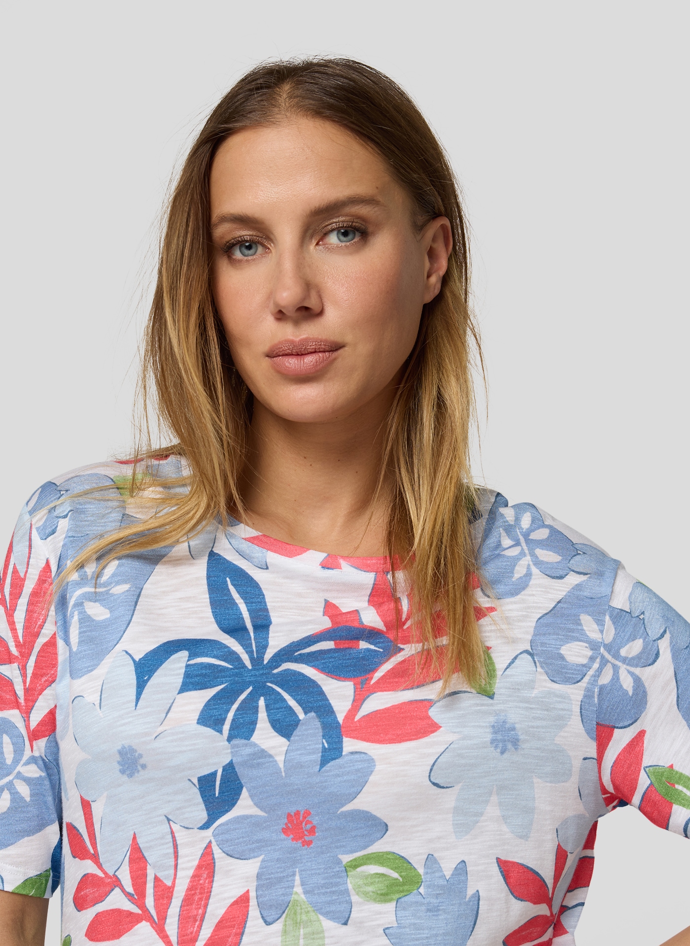 Rabe T-Shirt mit Print