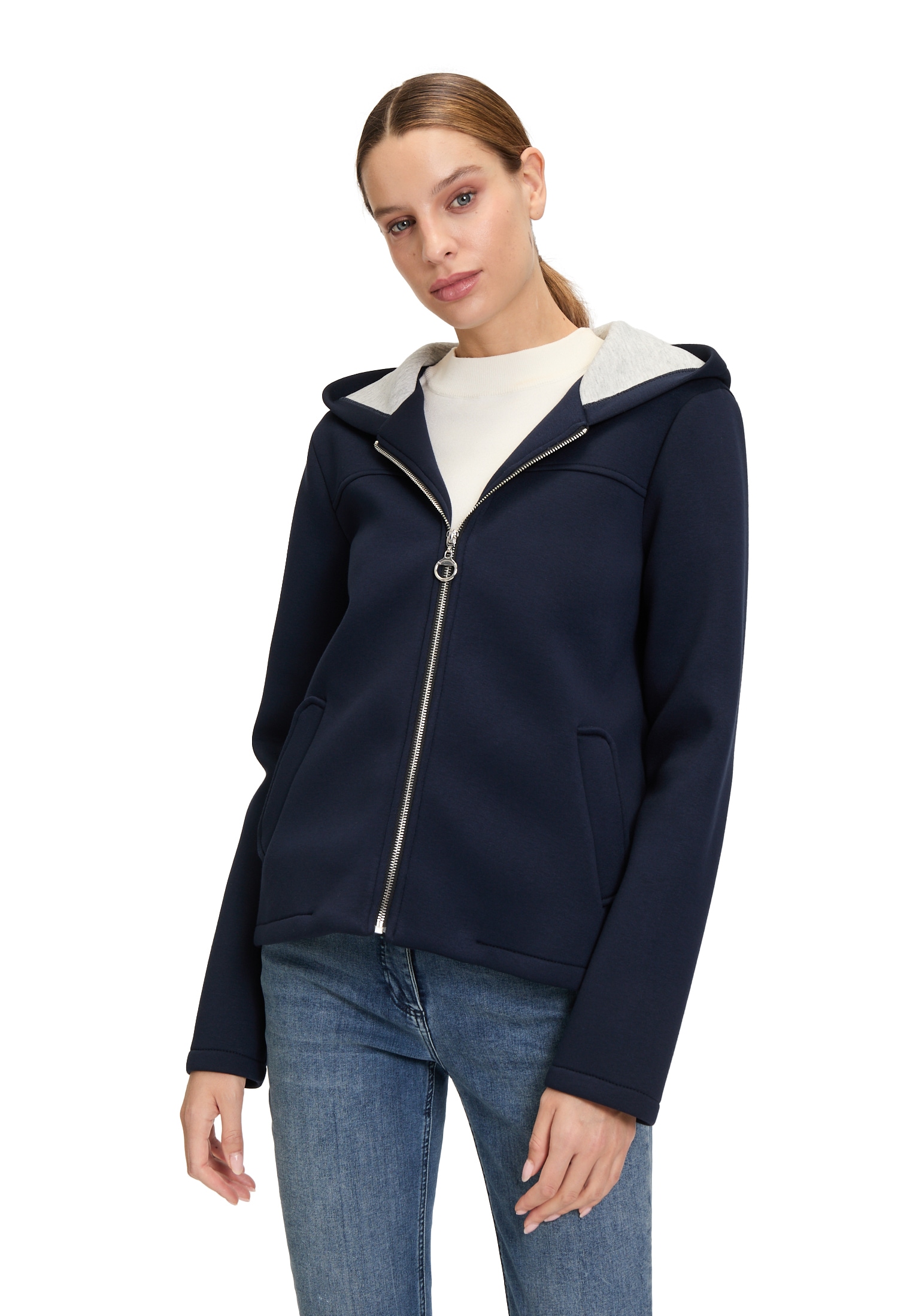Amber & June Sommerjacke »Übergangsjacke mit Kapuze«