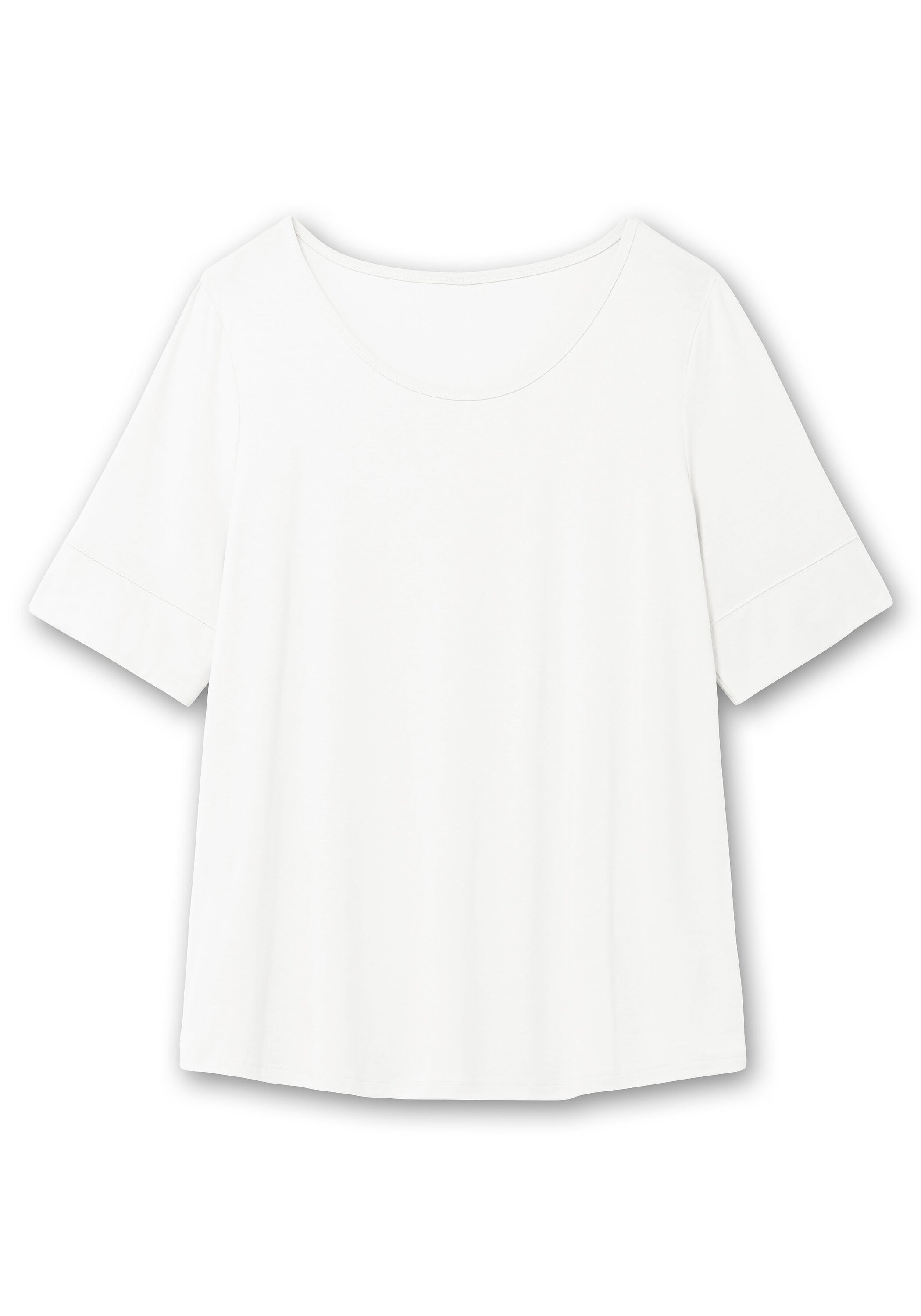 Sheego Rundhalsshirt »Jerseyshirt aus weichem Viskose-Jersey«