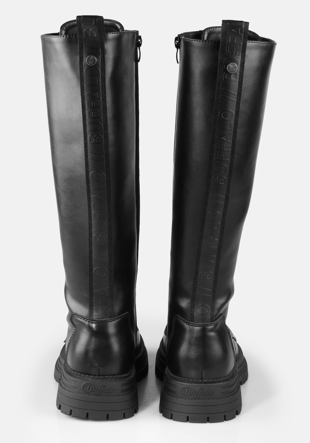 Buffalo Schnürstiefel »LENNOX LACE UP HI«  Langschaftstiefel, Festival-Stiefel, Plateaustiefel mit Memory Foam