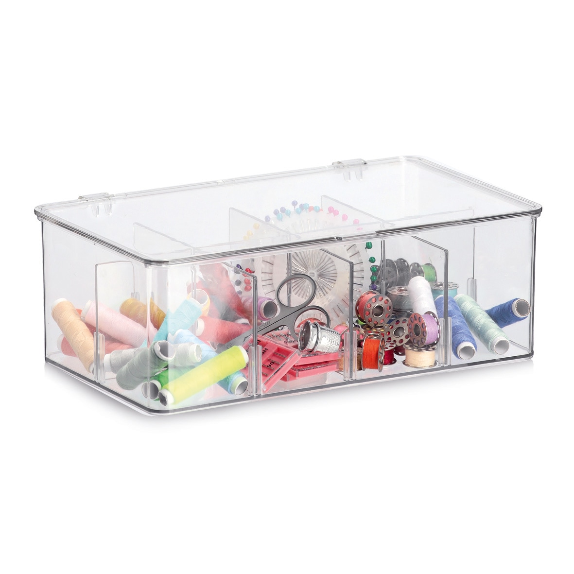 Zeller Present Organizer »Organizer mit 8 Fächern« Kunststoff, 2er-Set, ca. 27,5x16,5x9,5 cm