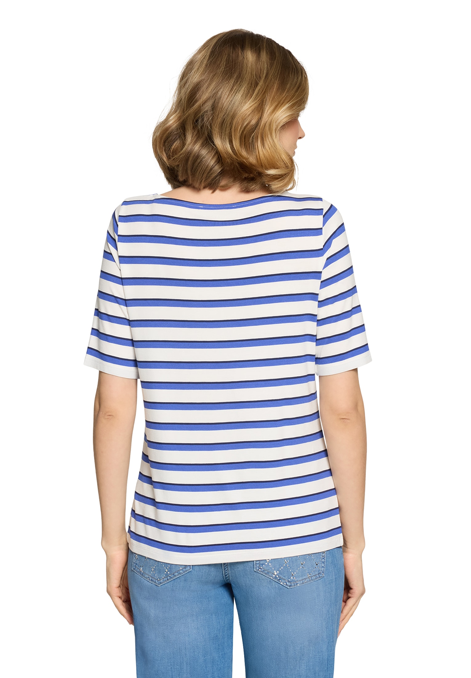 Betty Barclay 3/4-Arm-Shirt »Ringelshirt mit U-Boot-Ausschnitt«