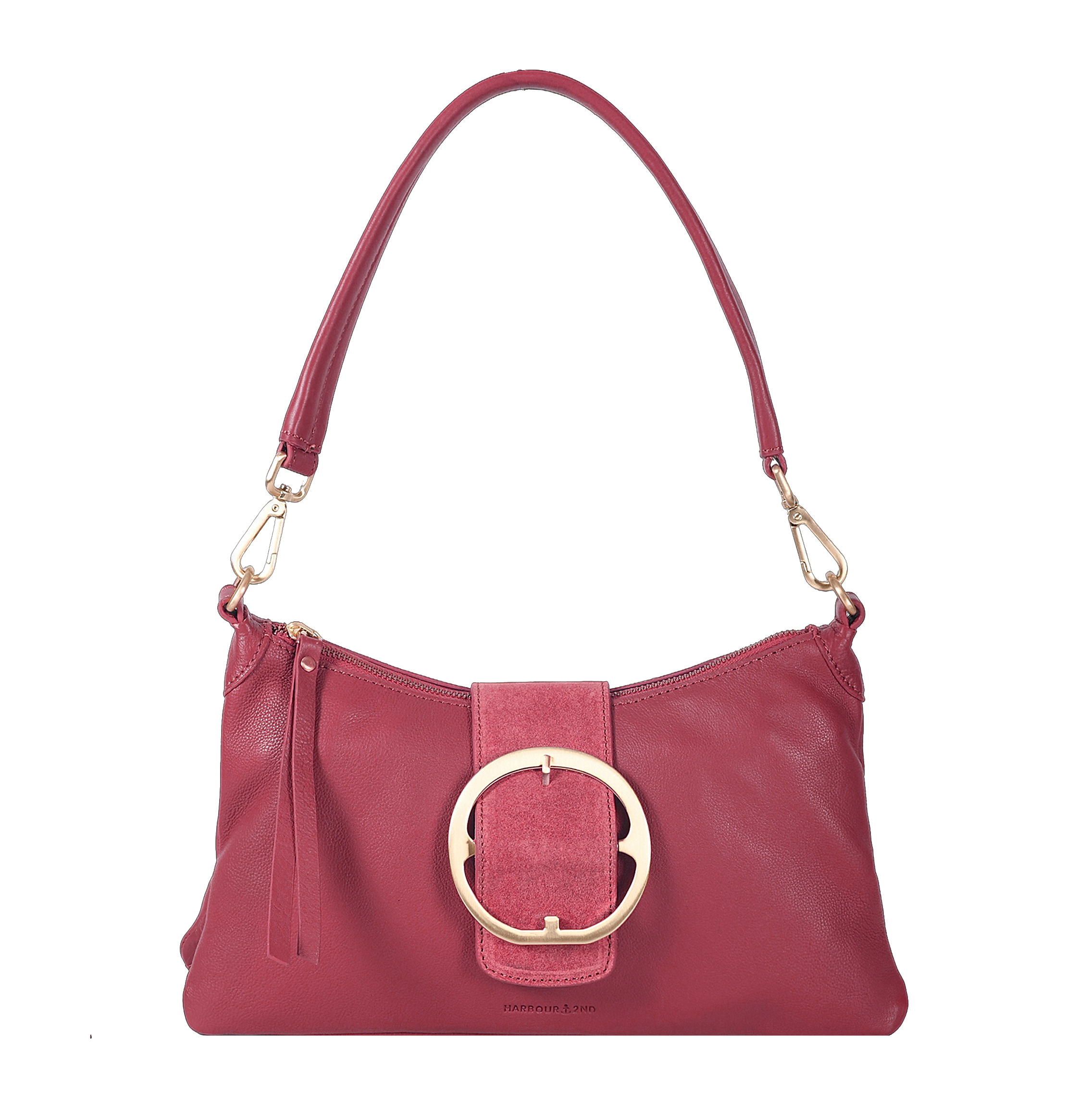 HARBOUR 2nd Schultertasche »Ilaria« Handtasche, Abendtasche mit Reißverschlussfach auf der Rückseite