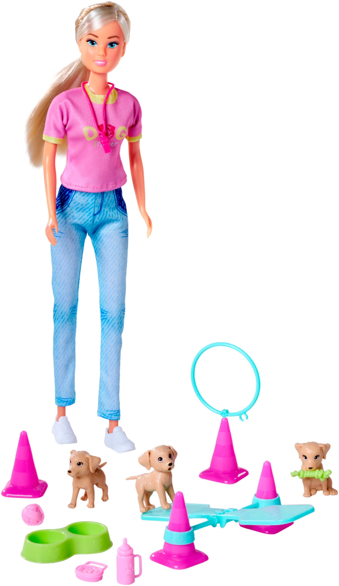 SIMBA Anziehpuppe »Steffi Love, Dog Trainer«