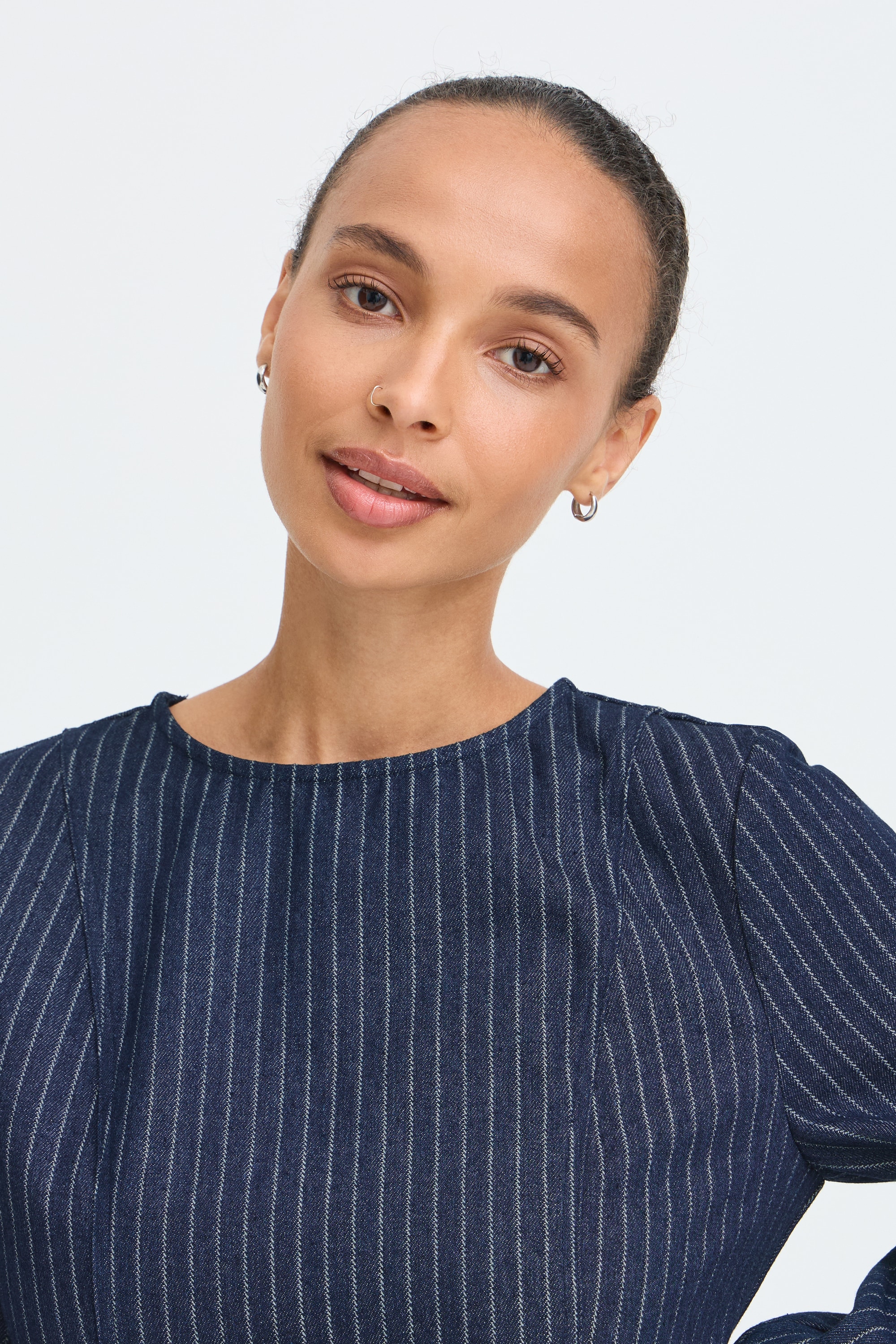 b.young Jeanskleid »Damen Denimkleid BYXKINLEY«