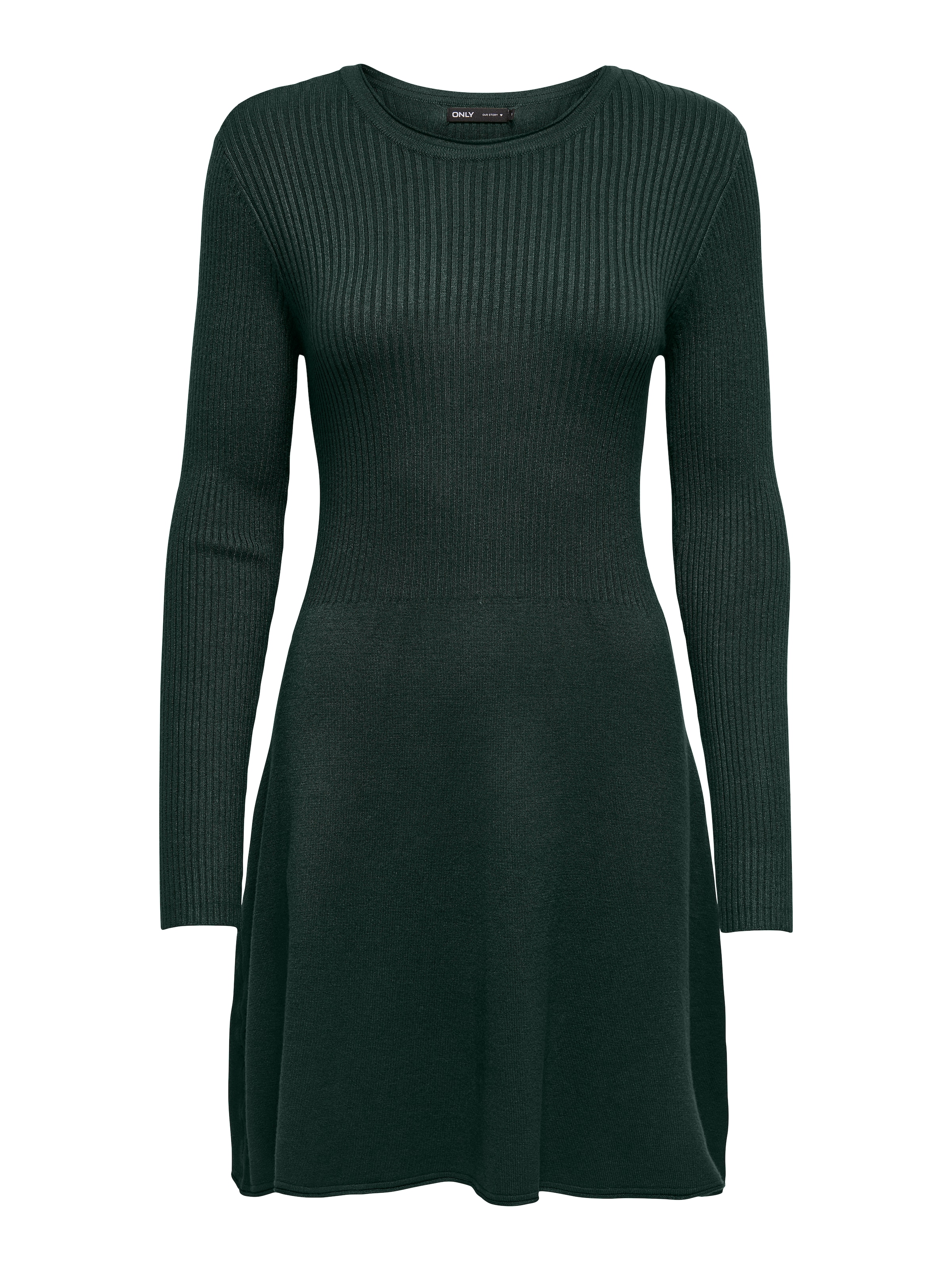 ONLY Strickkleid »ONLALMA L/S O-NECK DRESS KNT NOOS«