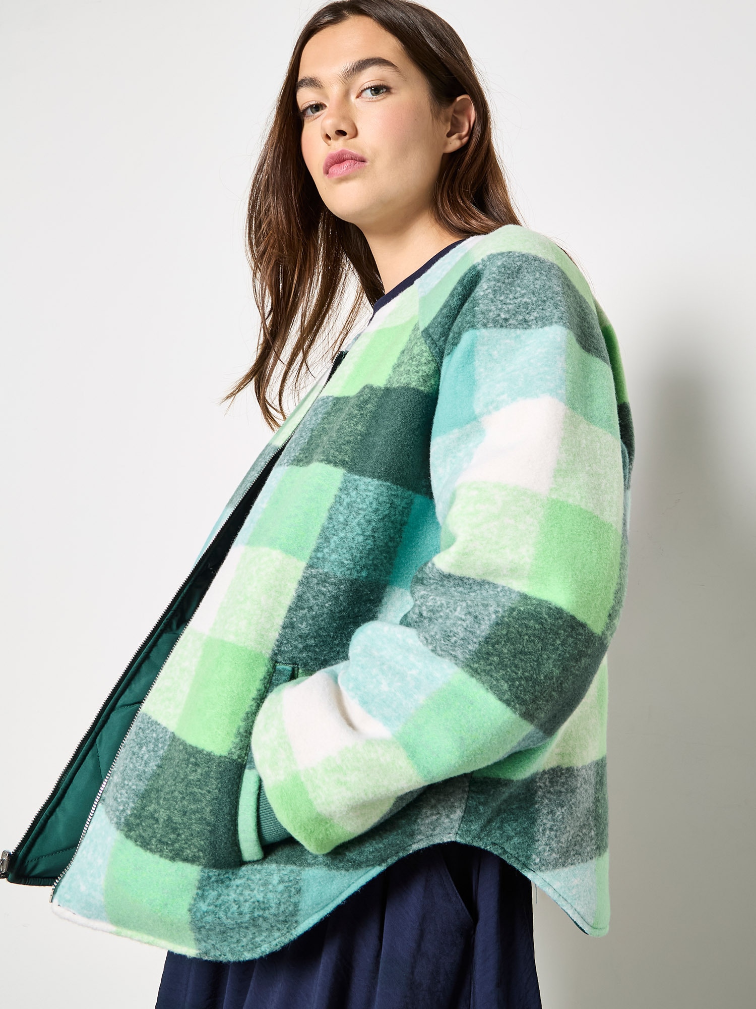 Apricot Steppjacke »Jacke« mit Karomuster