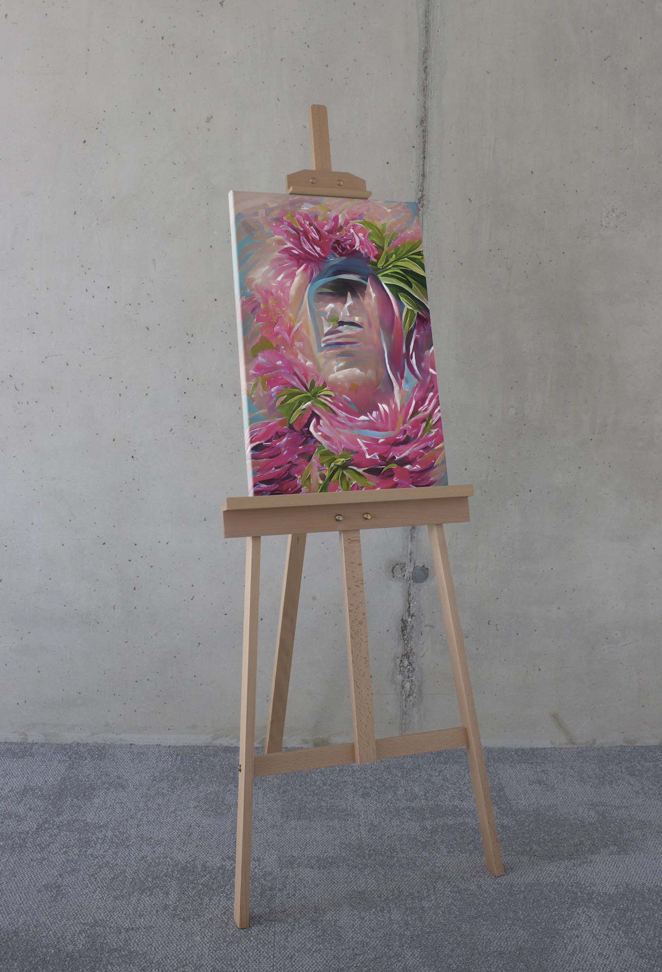 Komar Leinwandbild »Hawaiana - Größe 40 x 60 cm«, Natur, (1 St.), Keilrahmenbild mi Echtholzrahmen