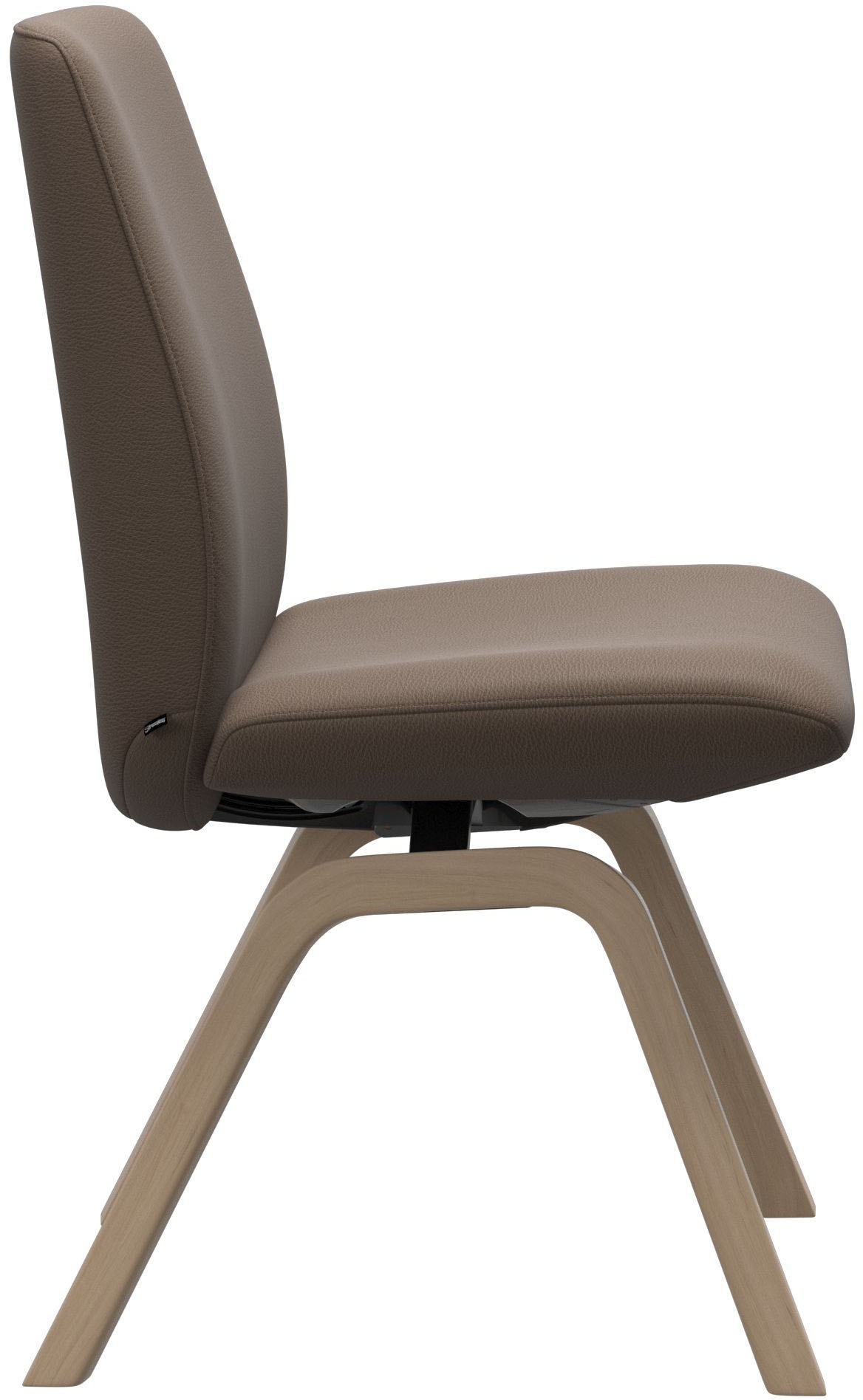 Stressless® Polsterstuhl »Laurel«, Leder BATICK, Low Back, Größe L, mit schräggestellten Beinen in Walnuss