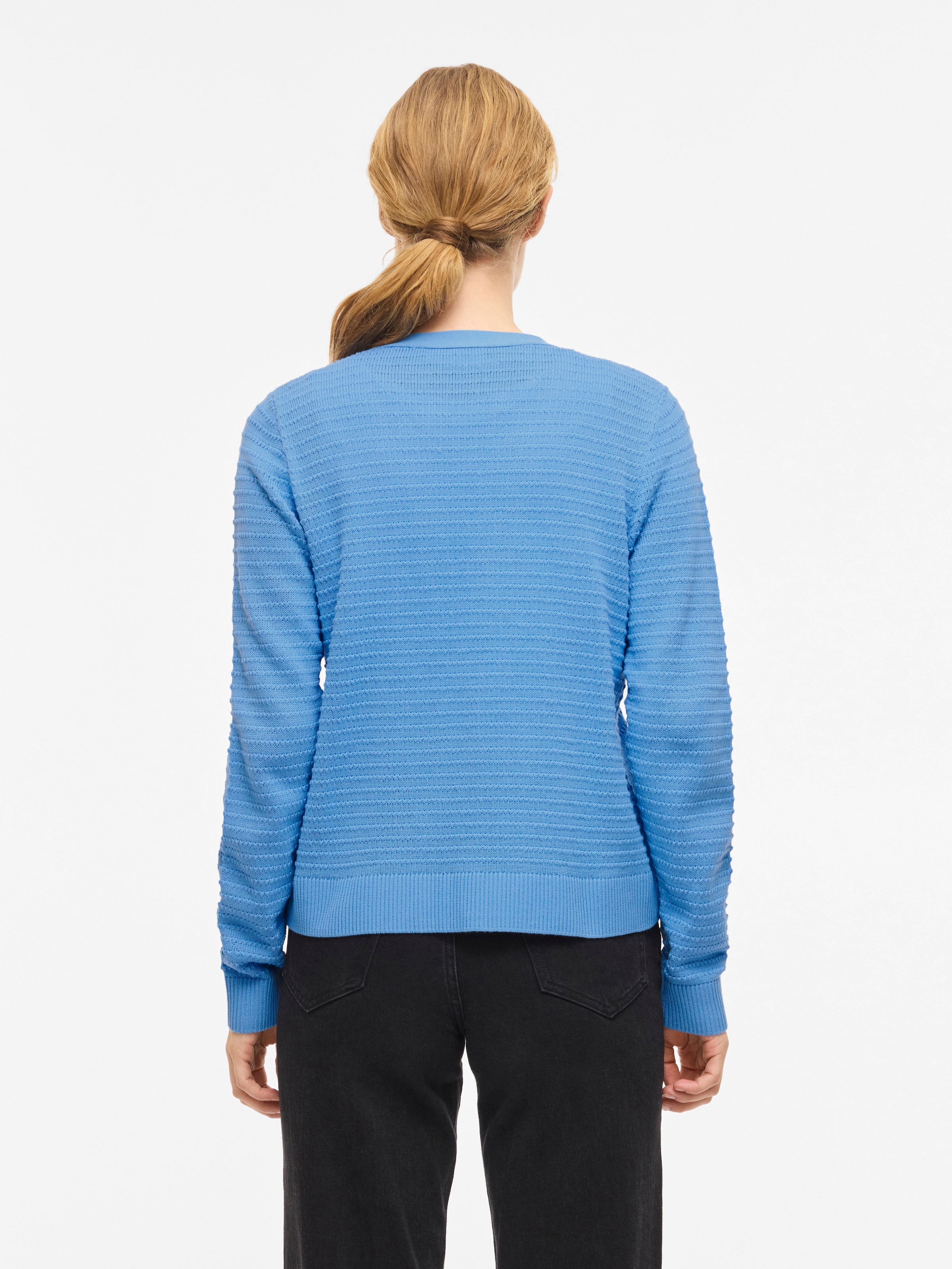 Vila Strickjacke »VILOLLO SHORT L/S KNIT CARDIGAN - NOOS«