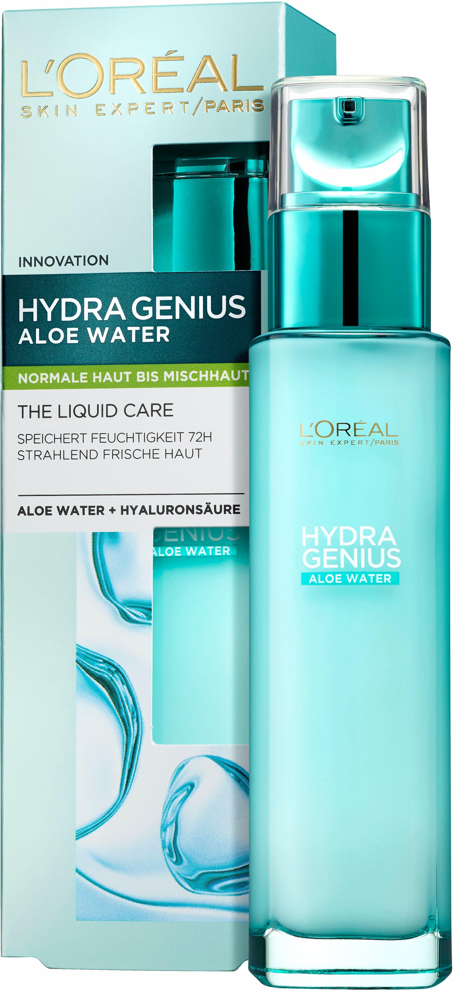 Gesichtsfluid »Hydra Genius Aloe Aqua«, für normale bis Mischhaut