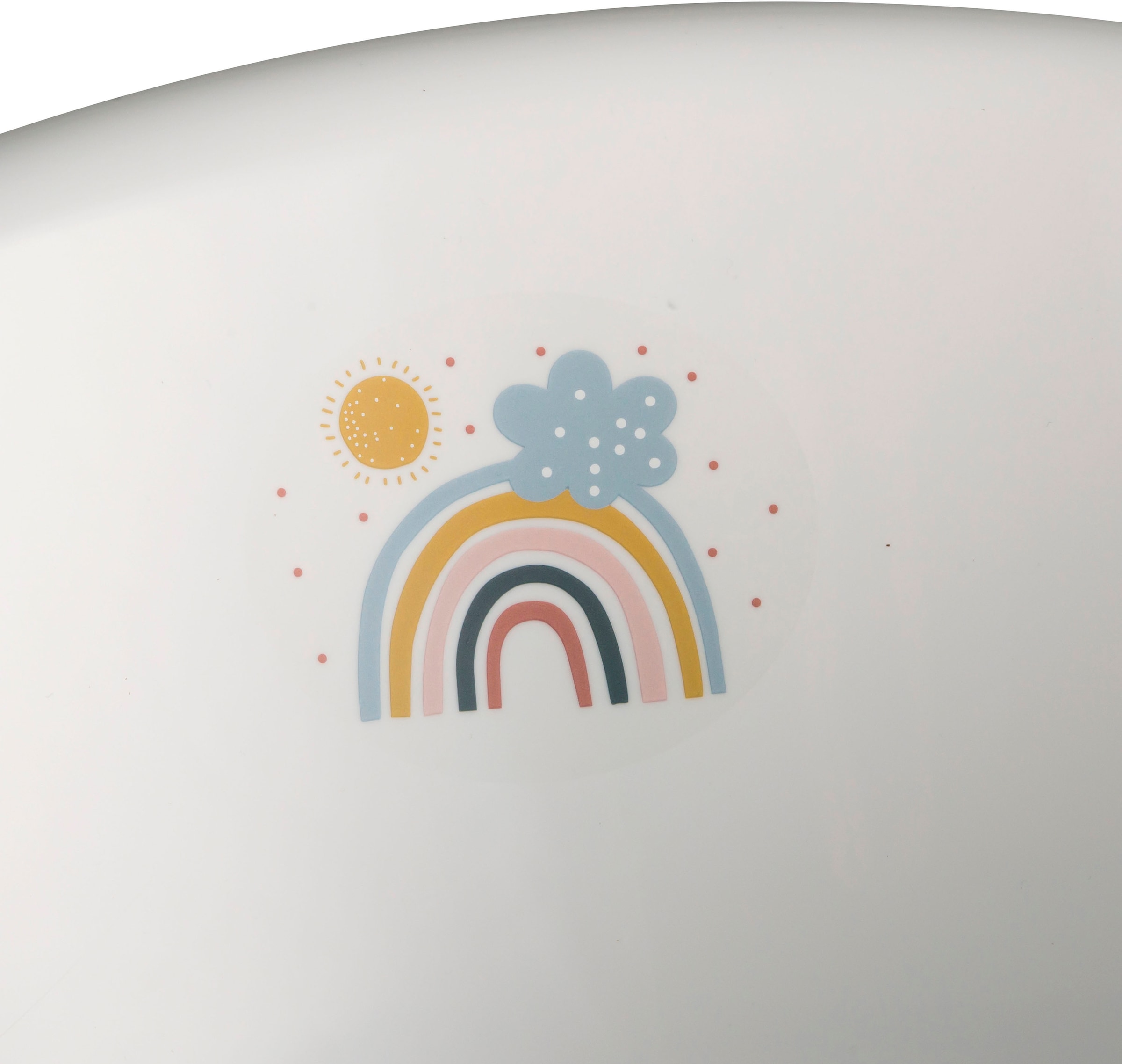 keeeper Babybadewanne »Maria - Rainbow, weiß«, mit Stöpsel, Made in Europe