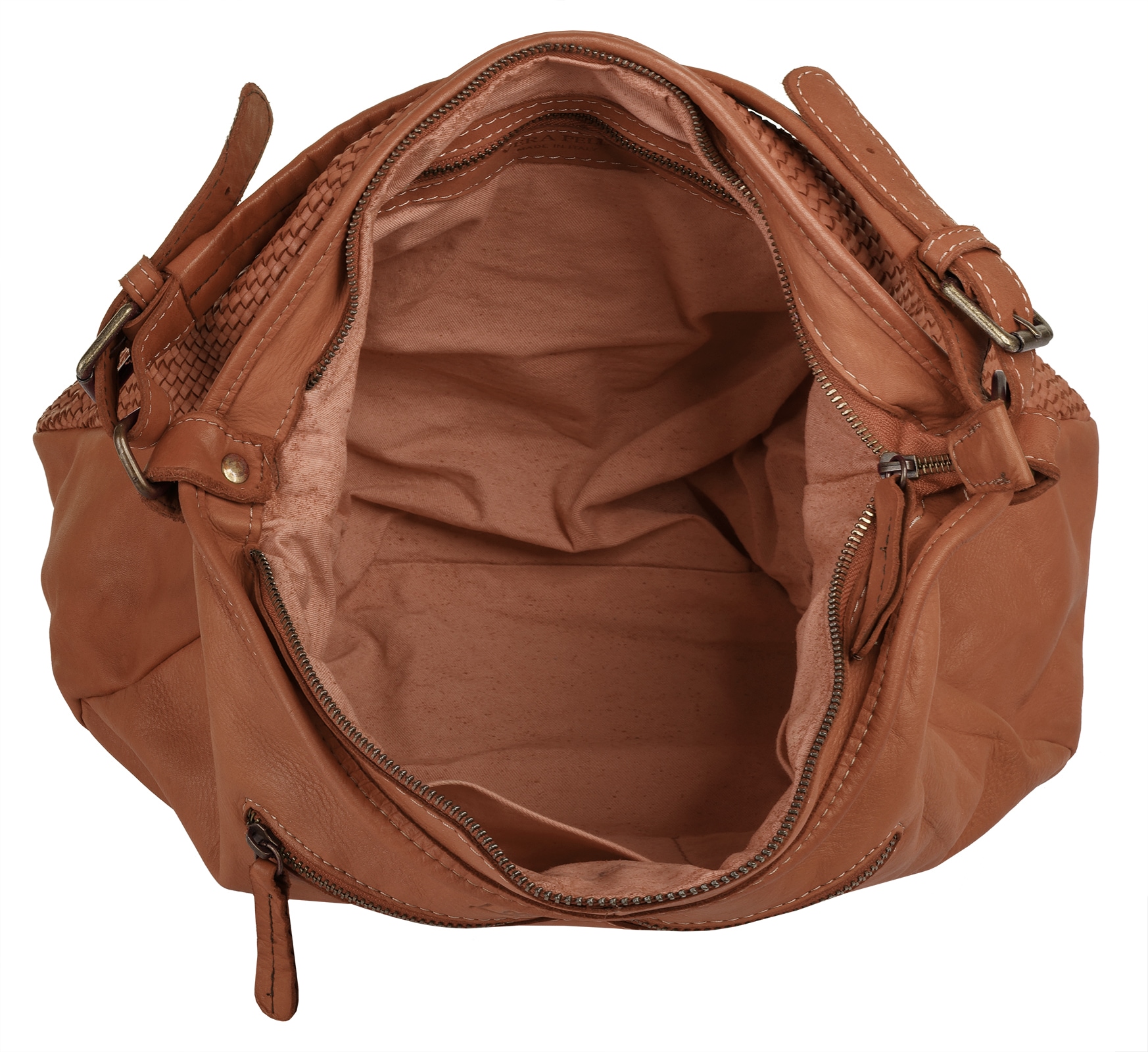 Samantha Look Shopper, echt Leder, Made in Italy