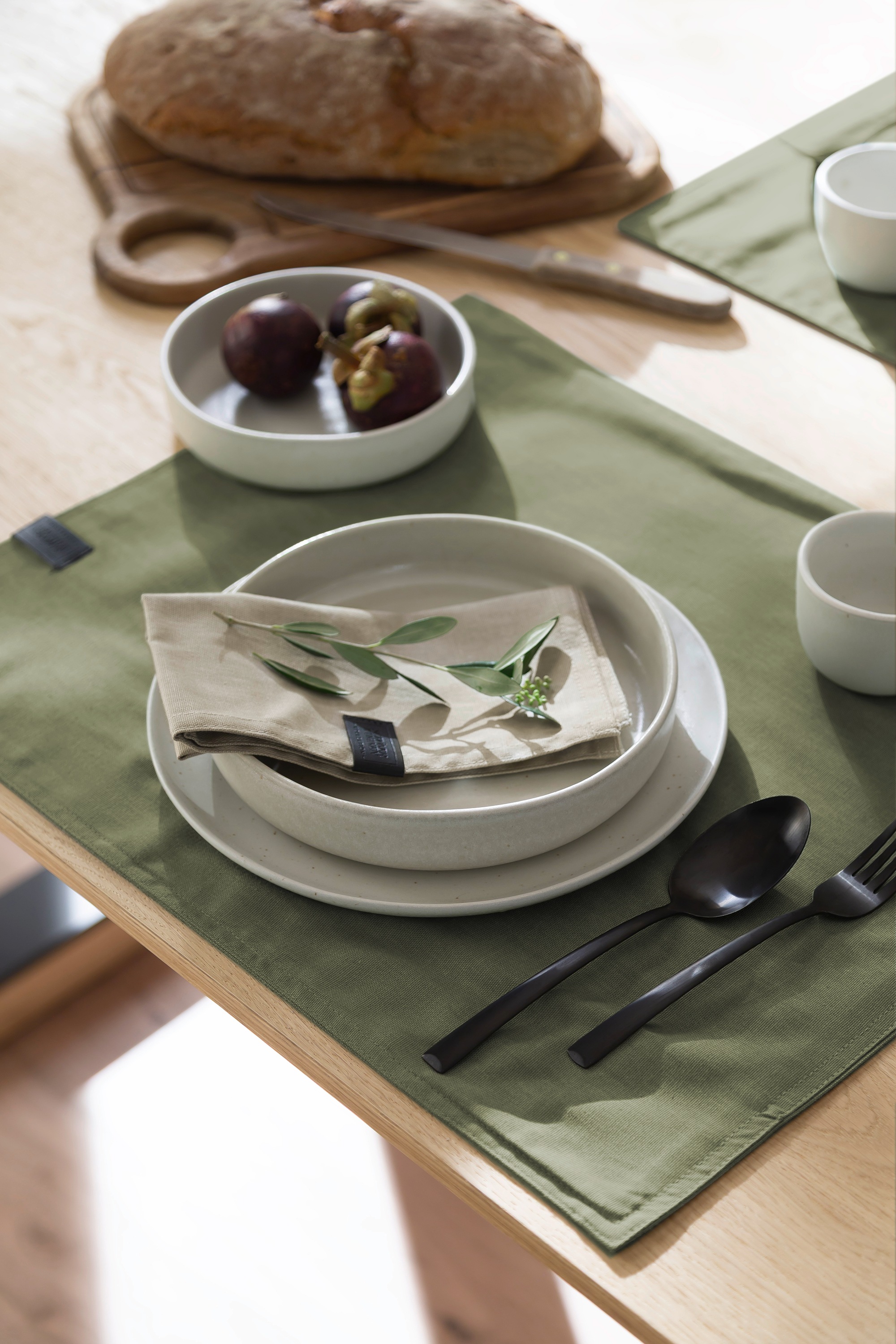 SCHÖNER WOHNEN-Kollektion Platzset »Base« mit Wendefunktion