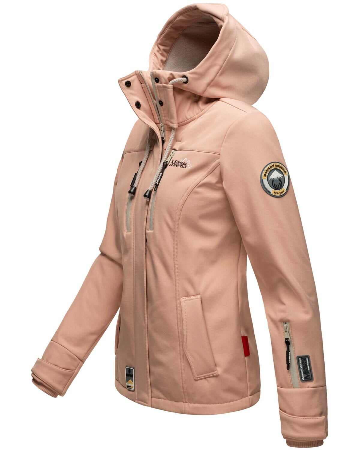 Marikoo Softshelljacke »Marikoo Kleinezicke Damen Softshell Jacke B864«