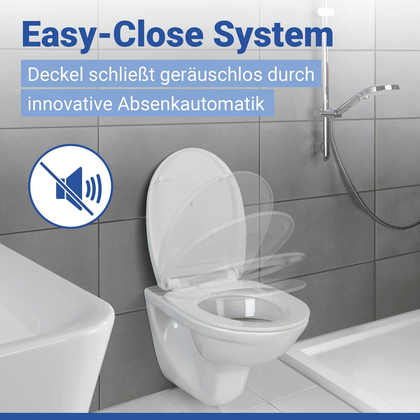 WENKO WC-Sitz »Yak« mit Softclose, aus Thermoplast