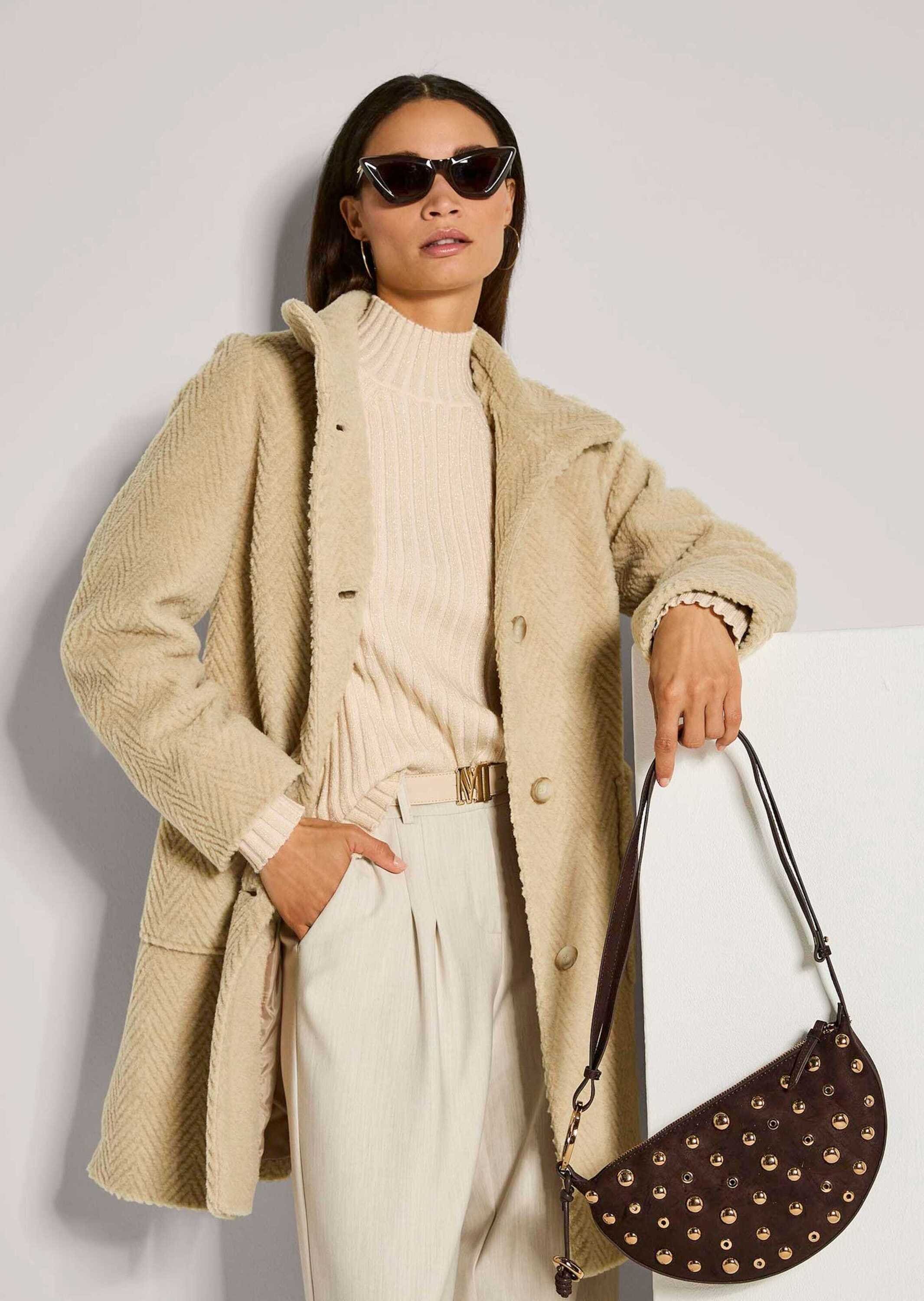 MADELEINE Langmantel »Mantel Leicht gefütterter Einreiher mit Vintage-Note«