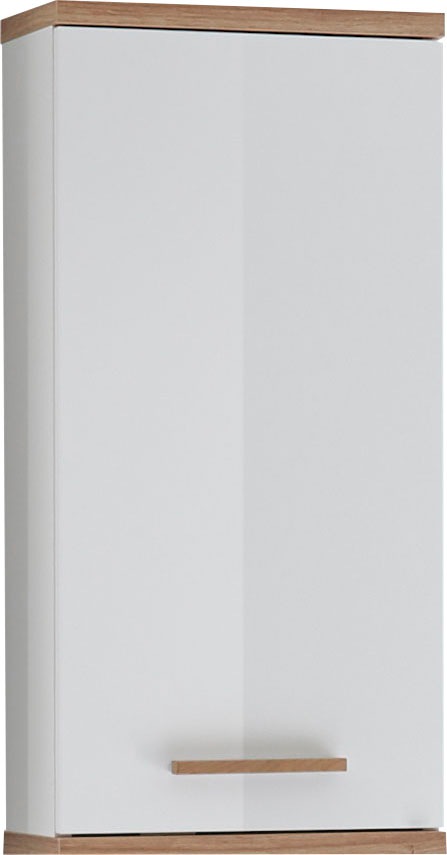 PELIPAL Hängeschrank »Noventa«, Breite 35,5 cm, Holzgriff, Türdämpfer, Glaseinlegeböden