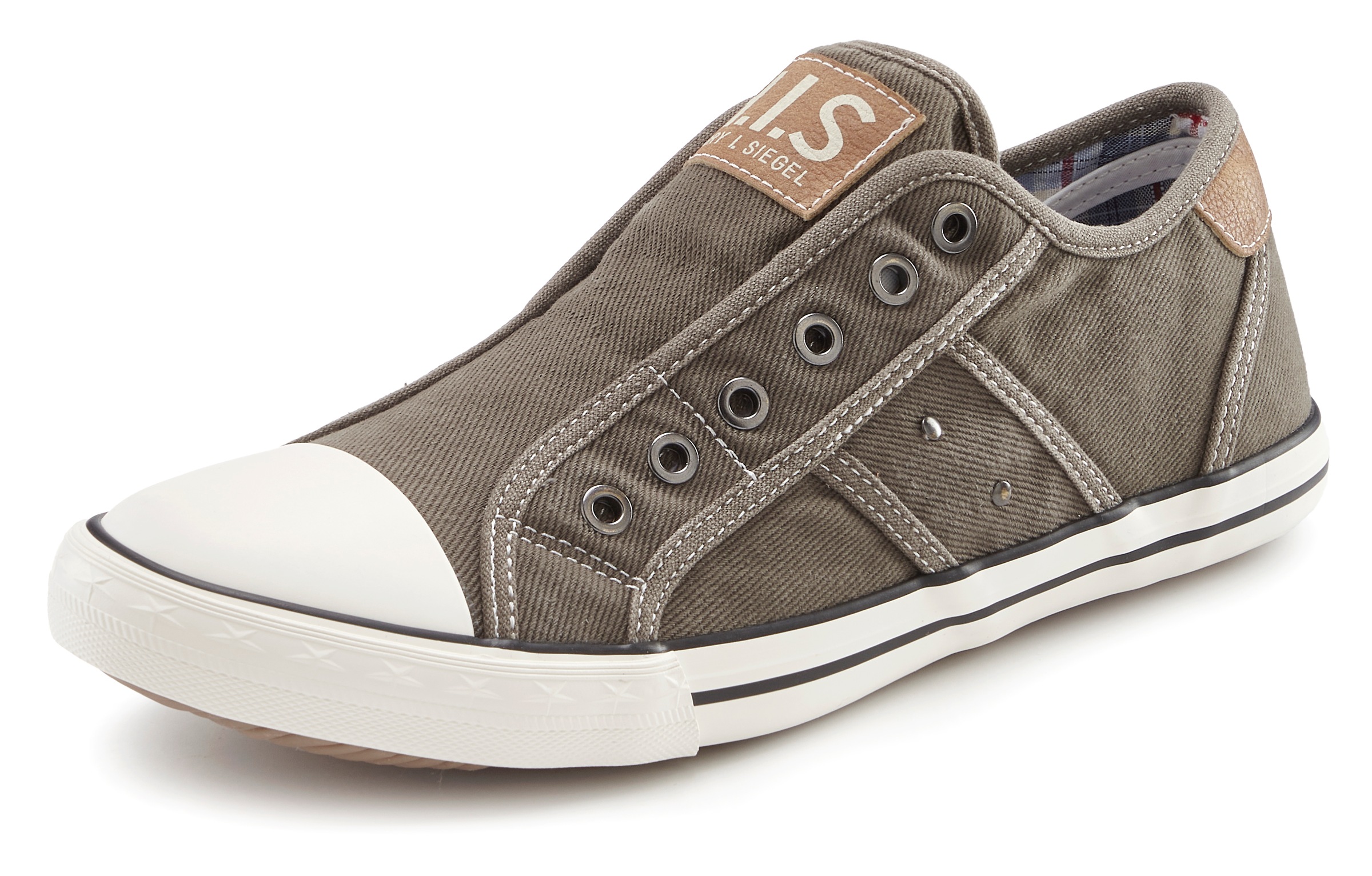 H.I.S Sneaker »Textilschuh, Stoffschuh, Turnschuh, Halbschuh, Freizeitschuh, Slipper«  Slip-On-Sneaker aus weichem Textilmaterial, Unisex