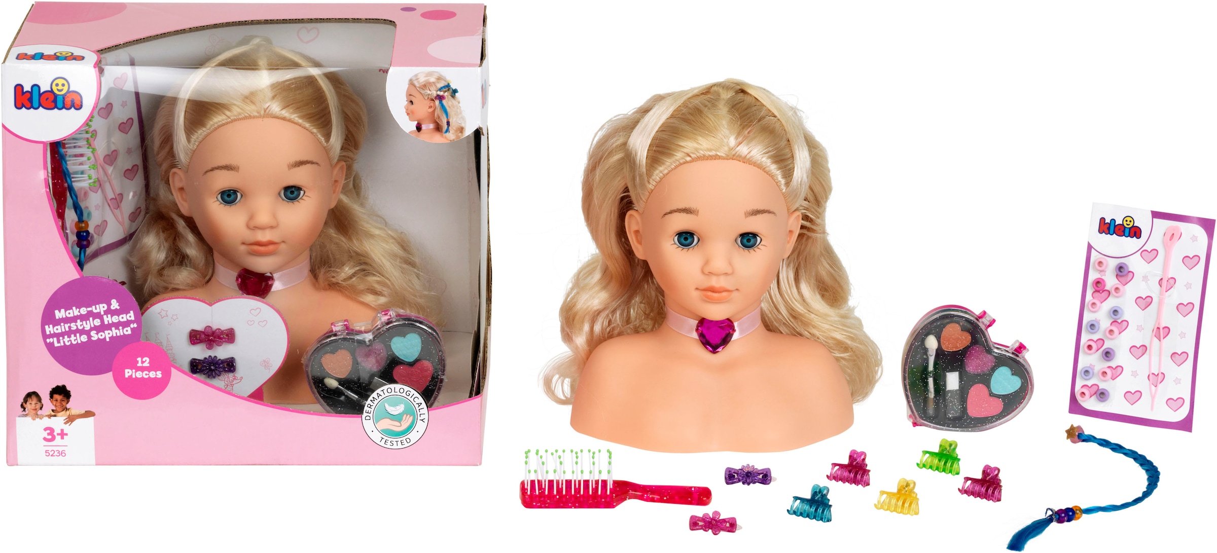 Klein Frisier- & Schminkkopf »Little Sophia«