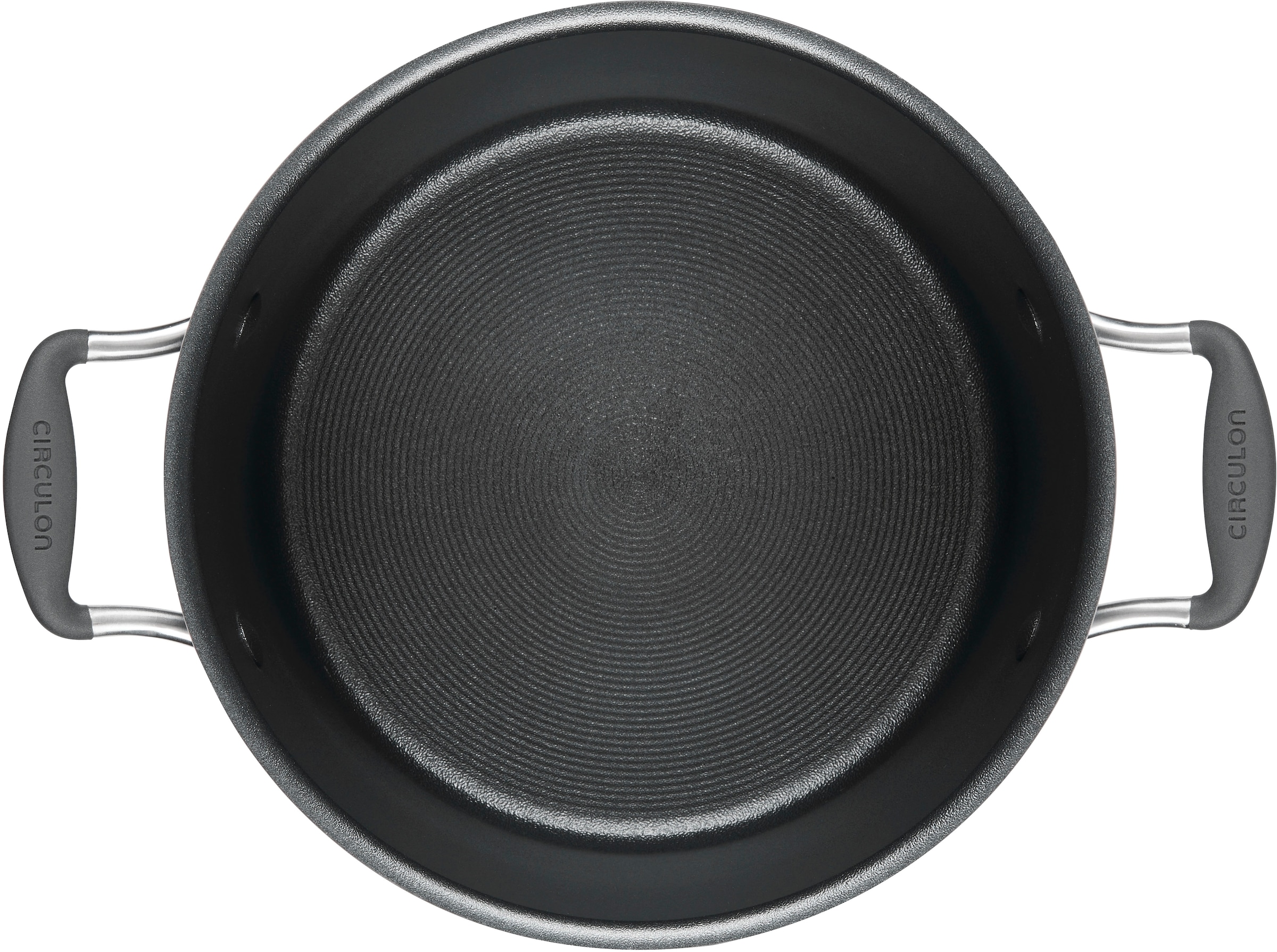 Circulon Kochtopf »Circulon A1 Kochtopf, 24 cm, 7,6 Liter« 1 Stk. tlg. Aluminium | Edelstahl