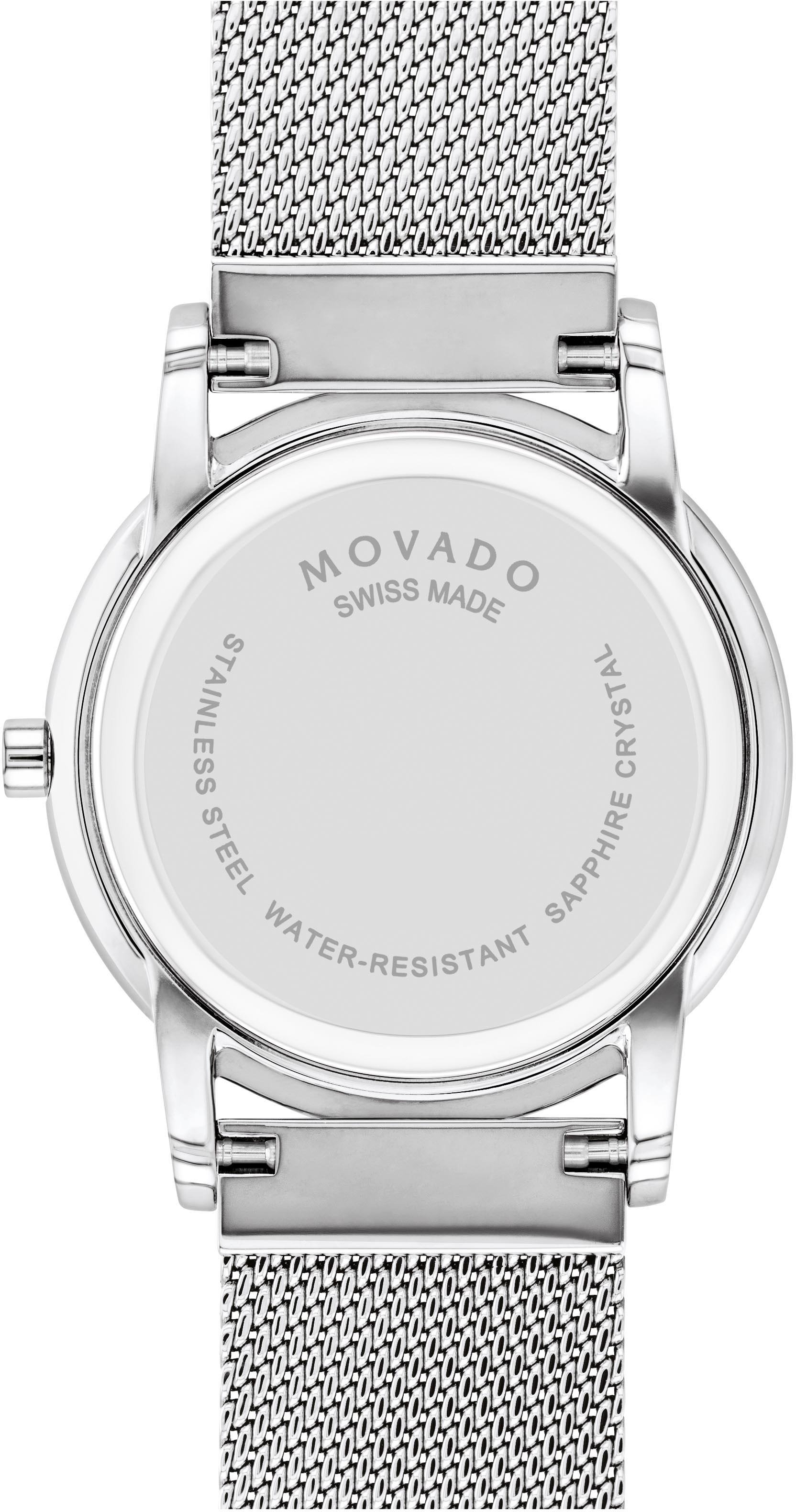 MOVADO Quarzuhr »MUSEUM Classic 33 mm, 0607646«, Armbanduhr, Damenuhr, Swiss Made, Saphirglas