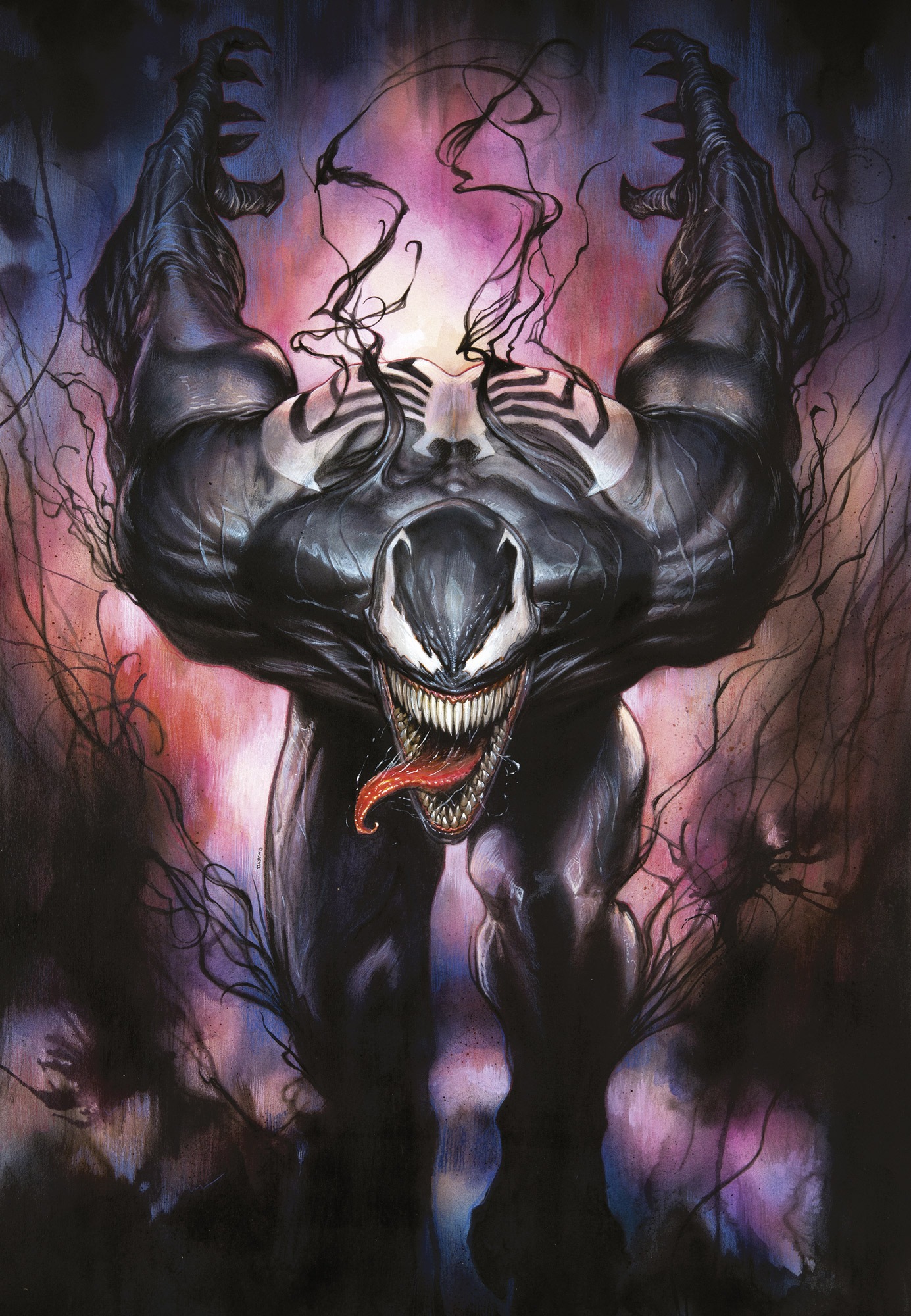 Komar Leinwandbild »Marvel Venom Attack«, Disney, (1 St.), 40 x 60 cm (Breite x Höhe) - Kinderzimmer, Dekoration