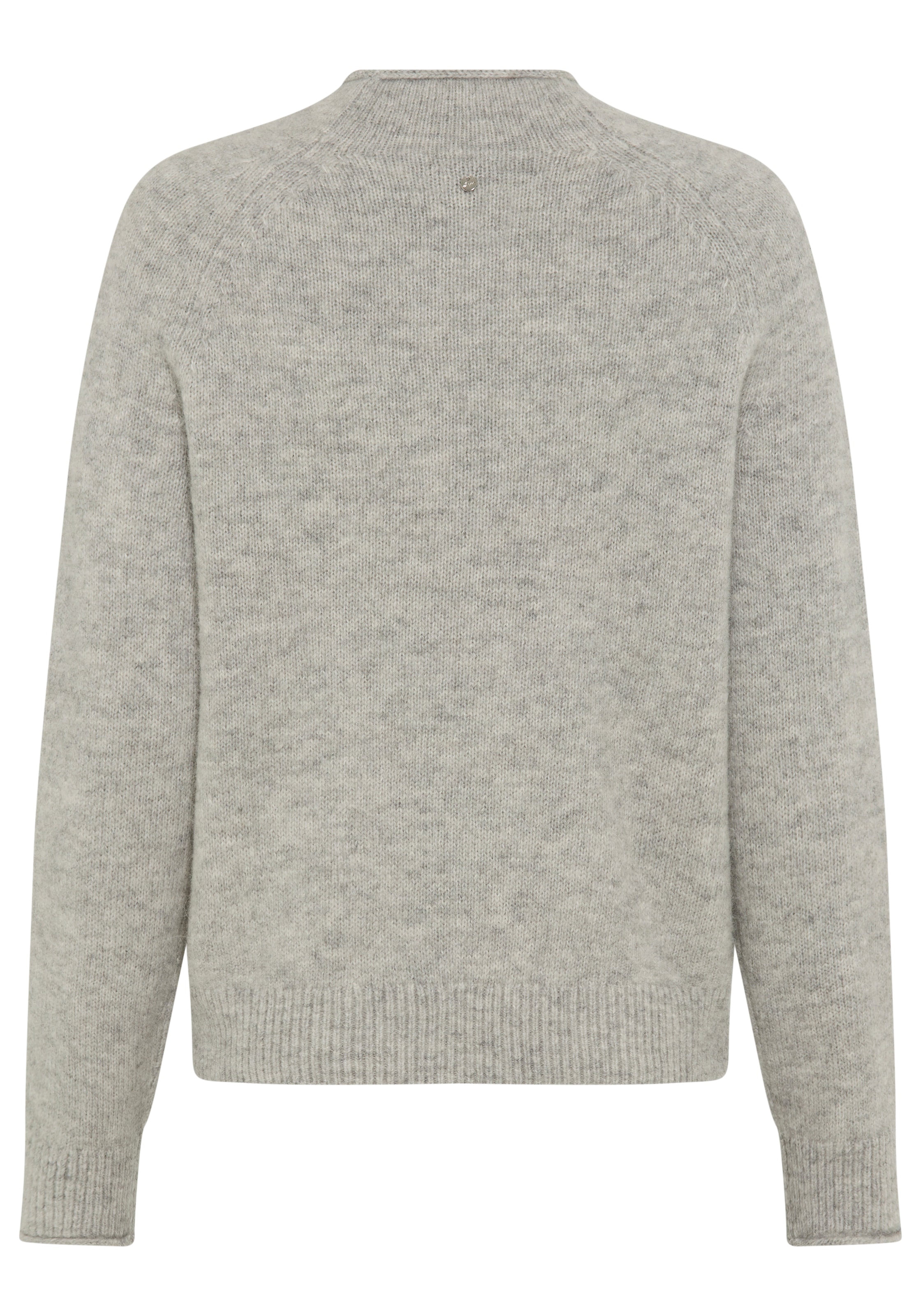 BOSS ORANGE Strickpullover »Fesperanasy Premium Damenmode«, Stehkragen mit Rollkante