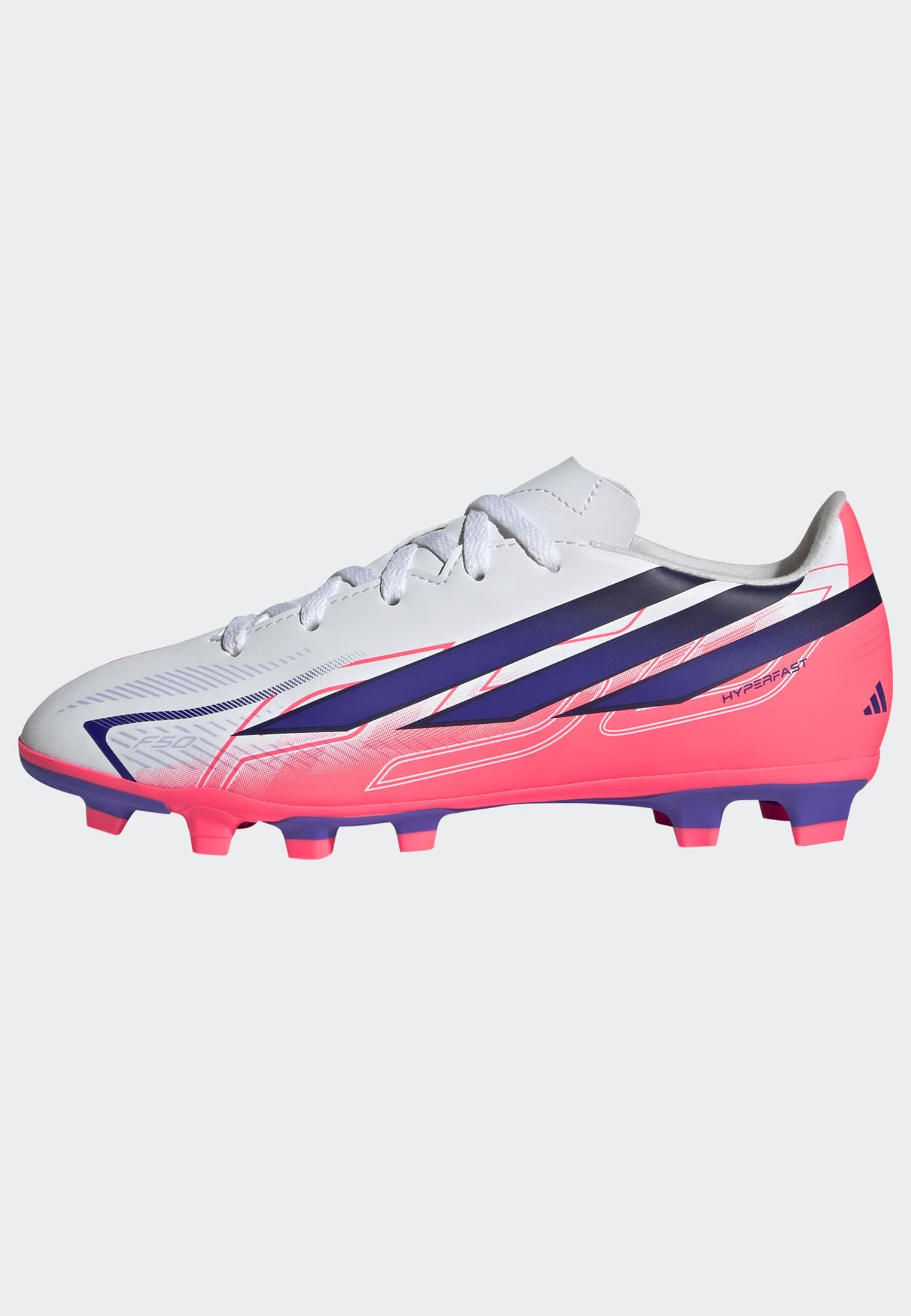 adidas Performance Fußballschuh »F50 HYPERFAST CLUB KIDS , FESTE BÖDEN/GEMISCHTE BÖDEN«  für viele verschiedene Böden geeignet, für Jugendliche & Kinder