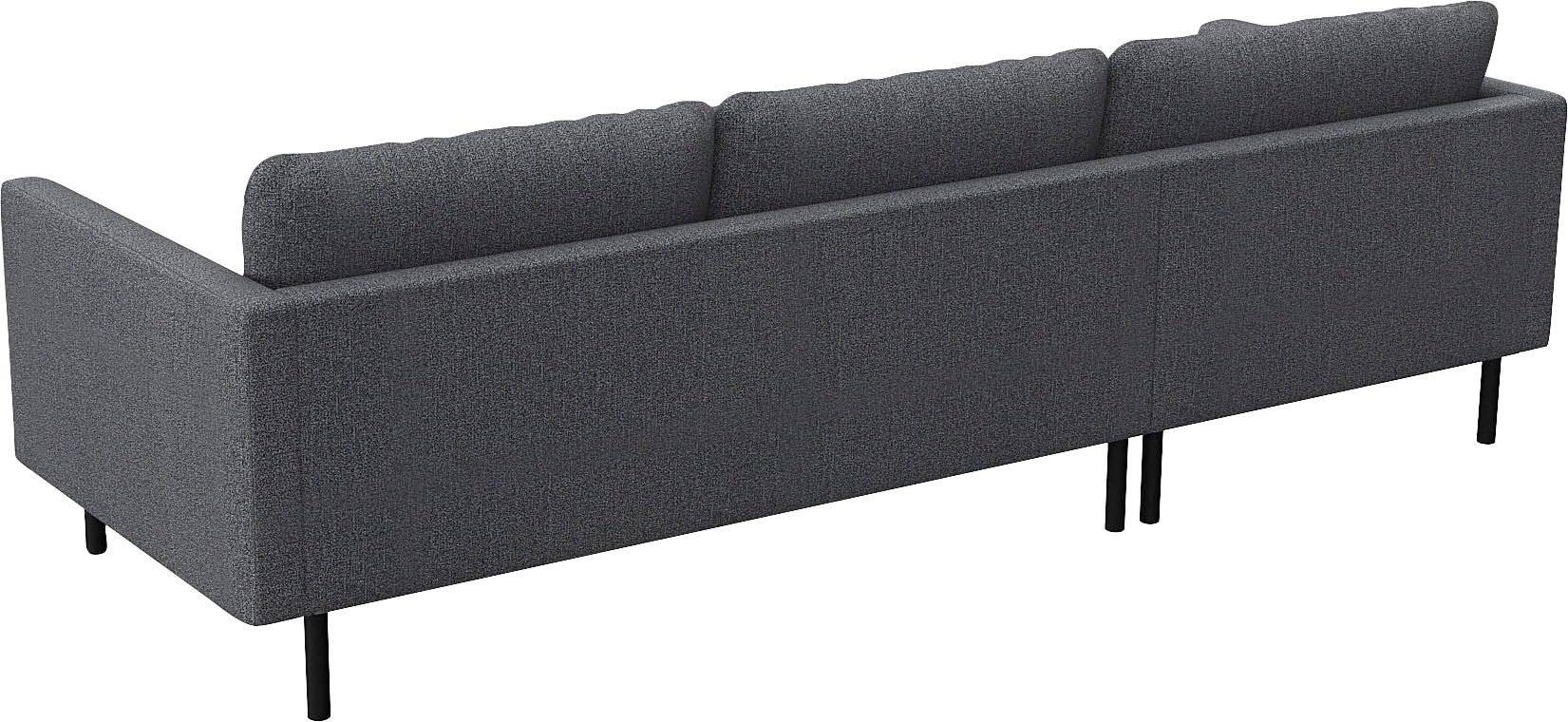 FLEXLUX Ecksofa »Bolzano, elegant und bequem, L-Form«, Sitzaufbau mit Kaltschaum & Stahl-Wellen, loose Sitz -& Rückenkissen