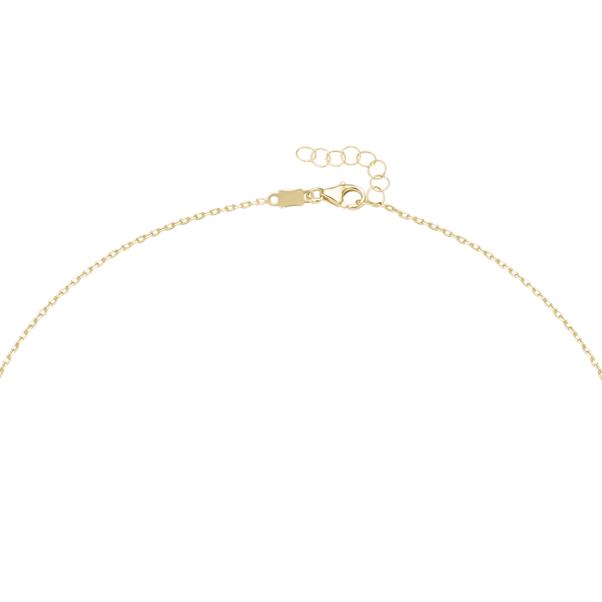 Luigi Merano Goldkette »Kette Kleeblatt-Anhänger mit Perlmutt, Gold 375«