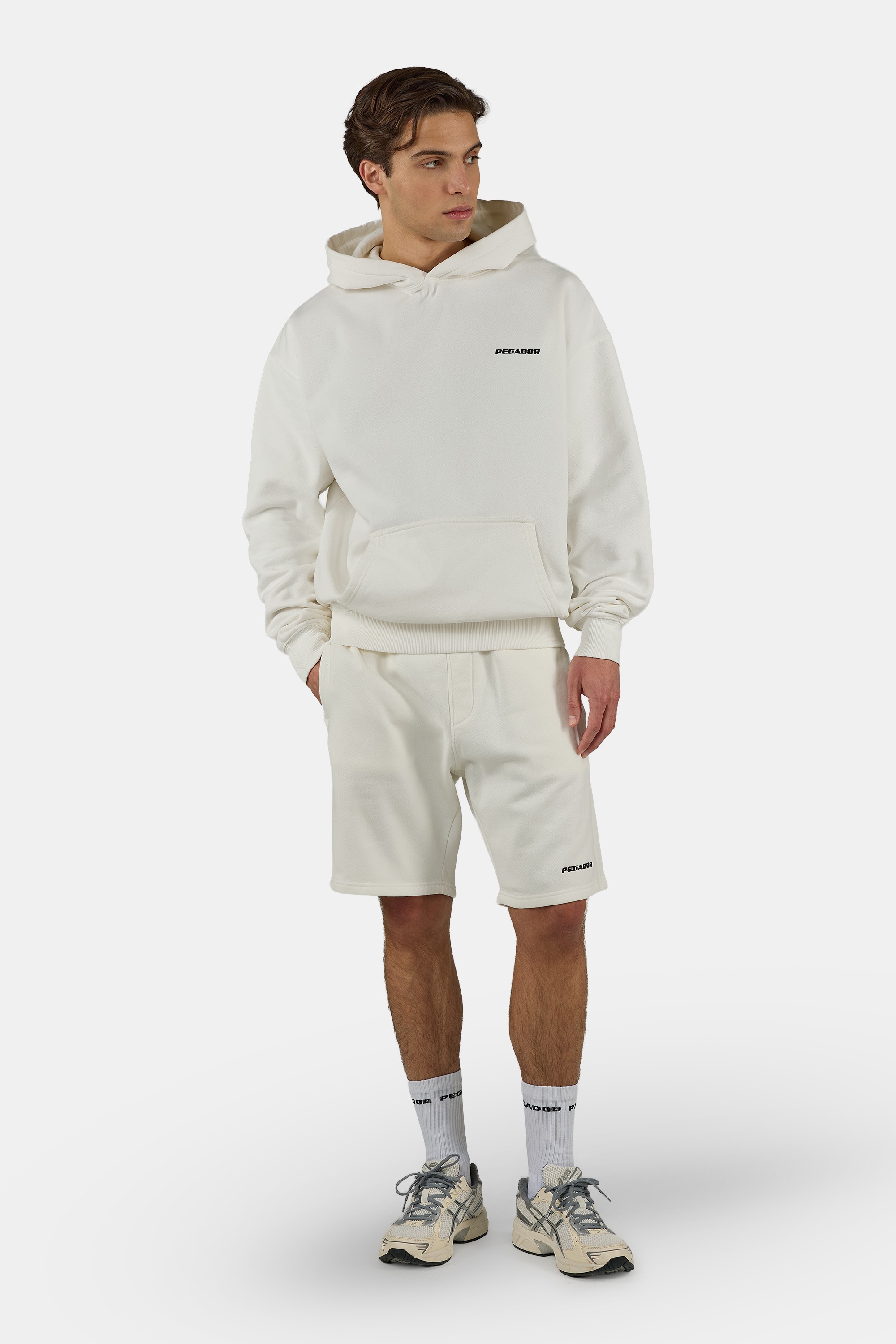 PEGADOR Kapuzensweatshirt »Logo Oversized Hoodie«, Baumwollmischung, oversize
