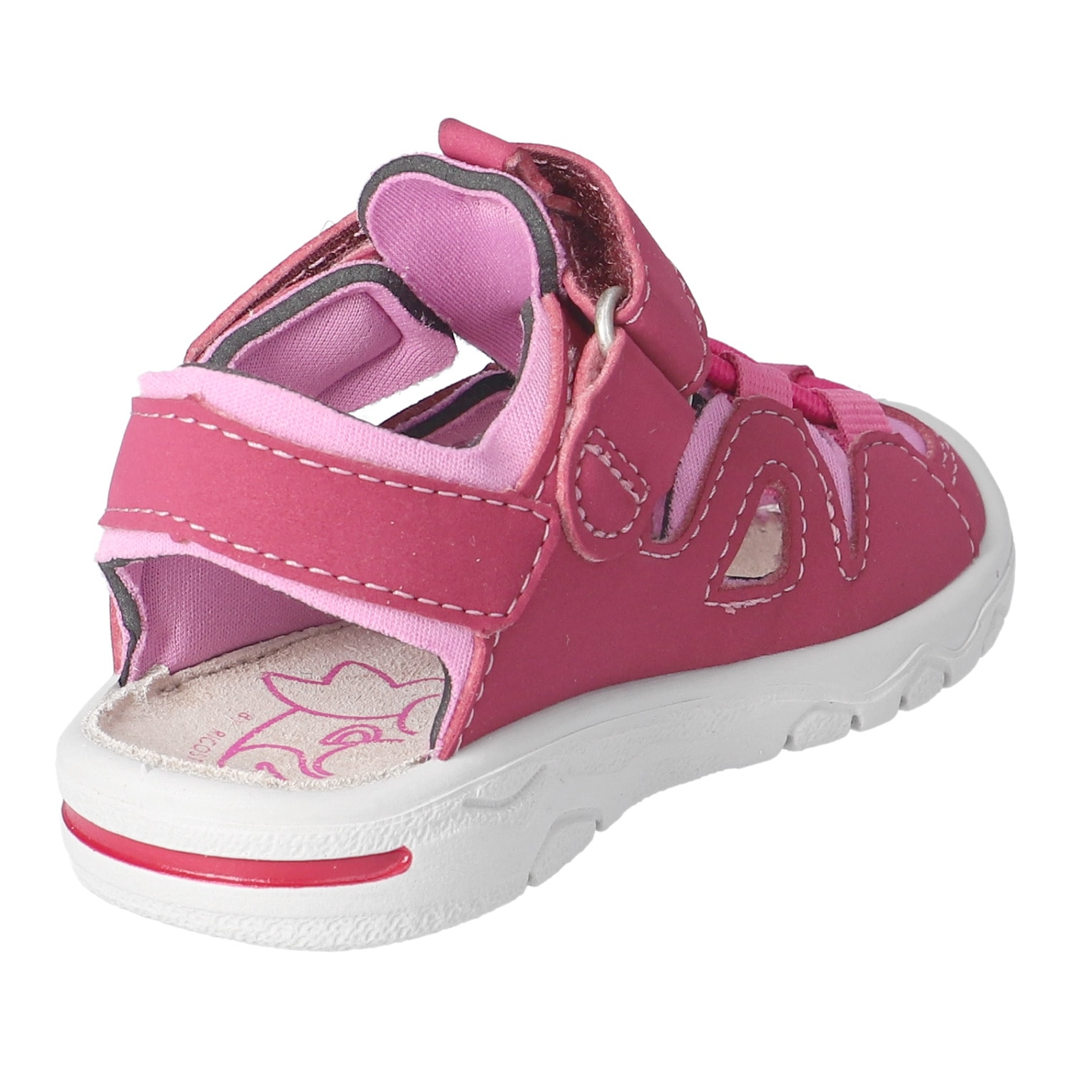 PEPINO by RICOSTA Sandale »Gary WMS: mittel«  Badeschuh mit Klett, Größenschablone zum Download