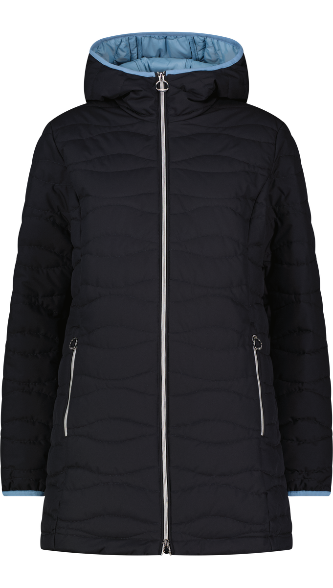 CMP Steppmantel »WOMAN PARKA FIX HOOD« mit Kapuze, aus Polyester
