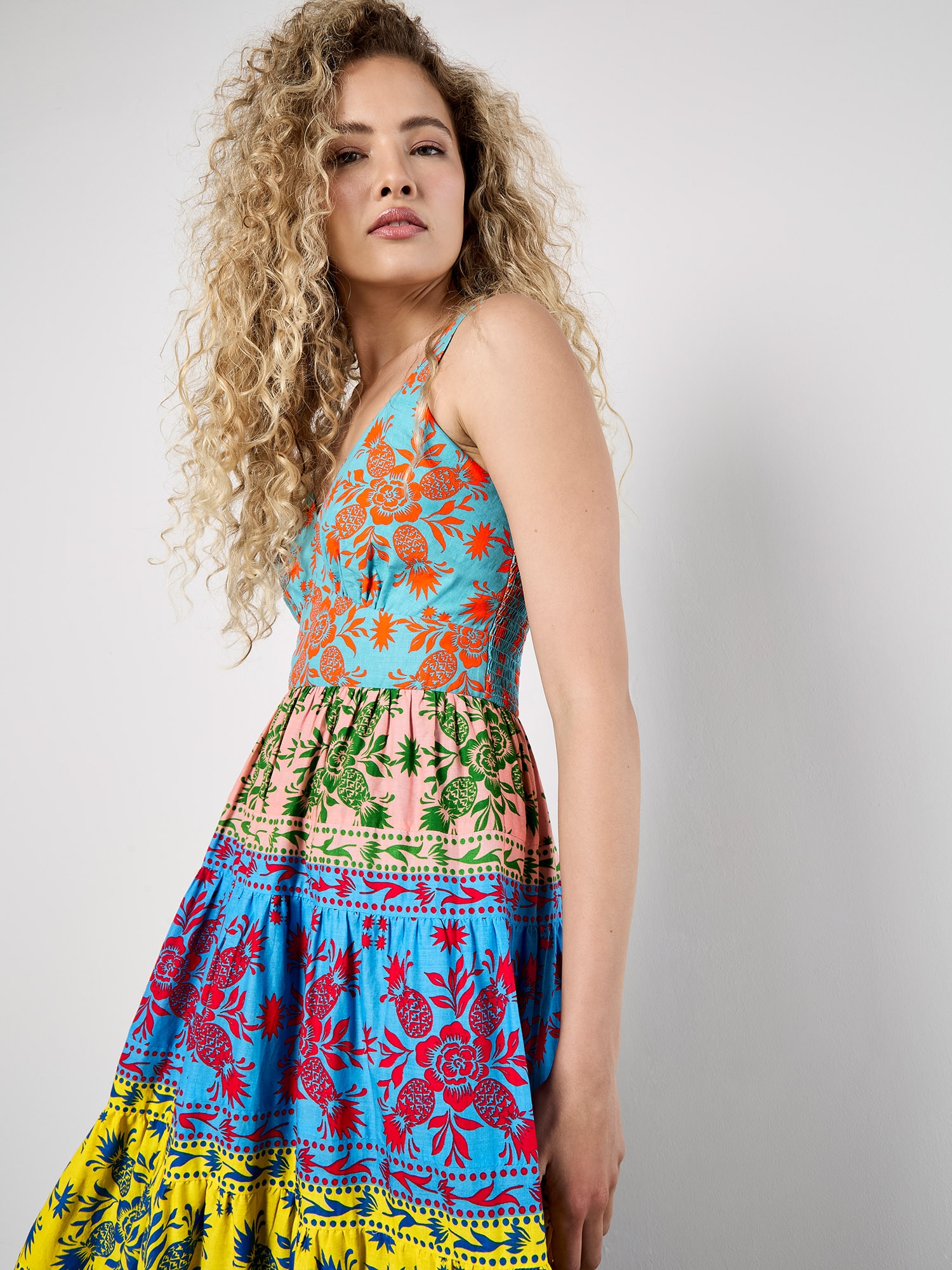 Apricot Maxikleid »Maxikleid« Bordüre