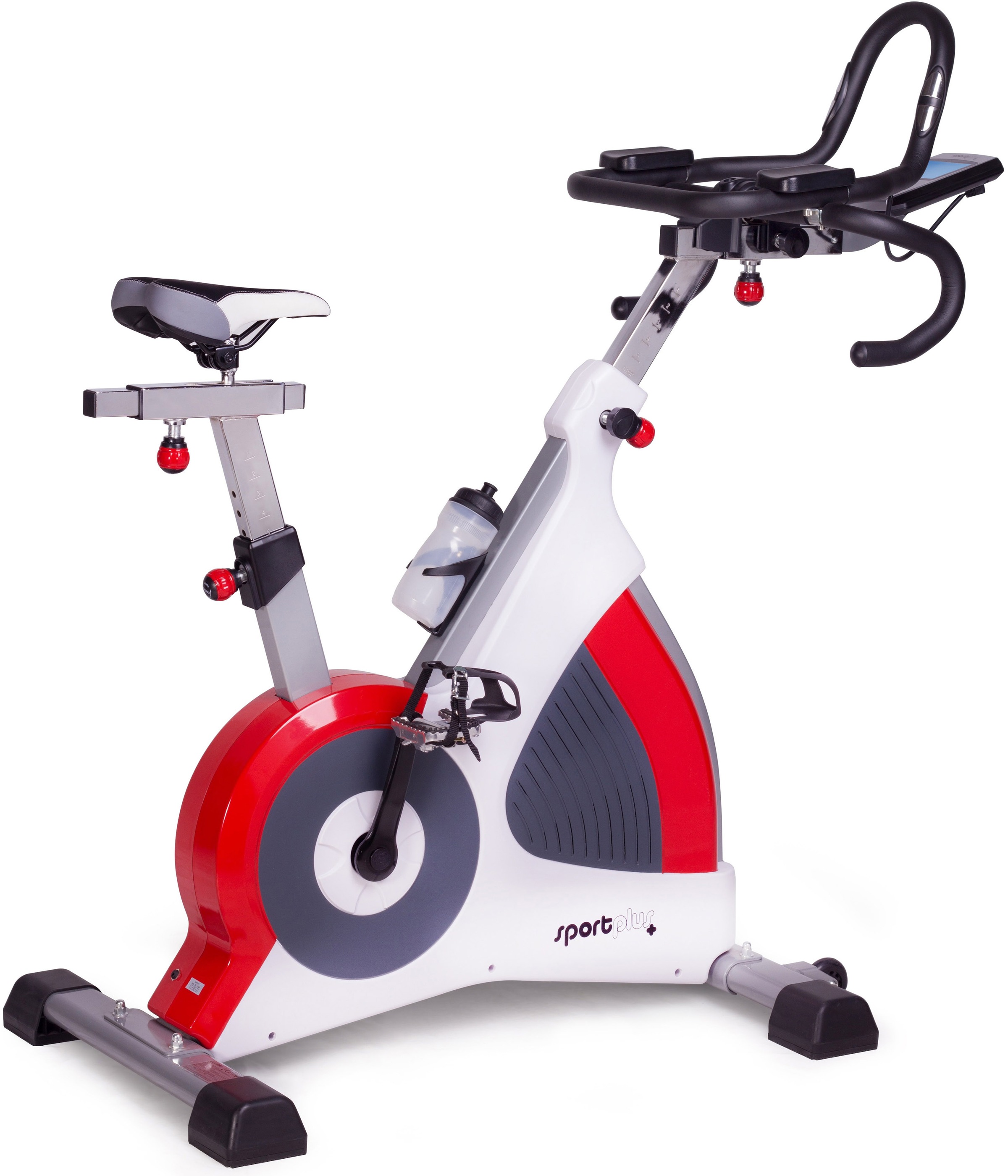SportPlus Sitz-Ergometer »Ergo-Speedracer SP-SRP-3000«, (Set, mit Trinkflasche)
