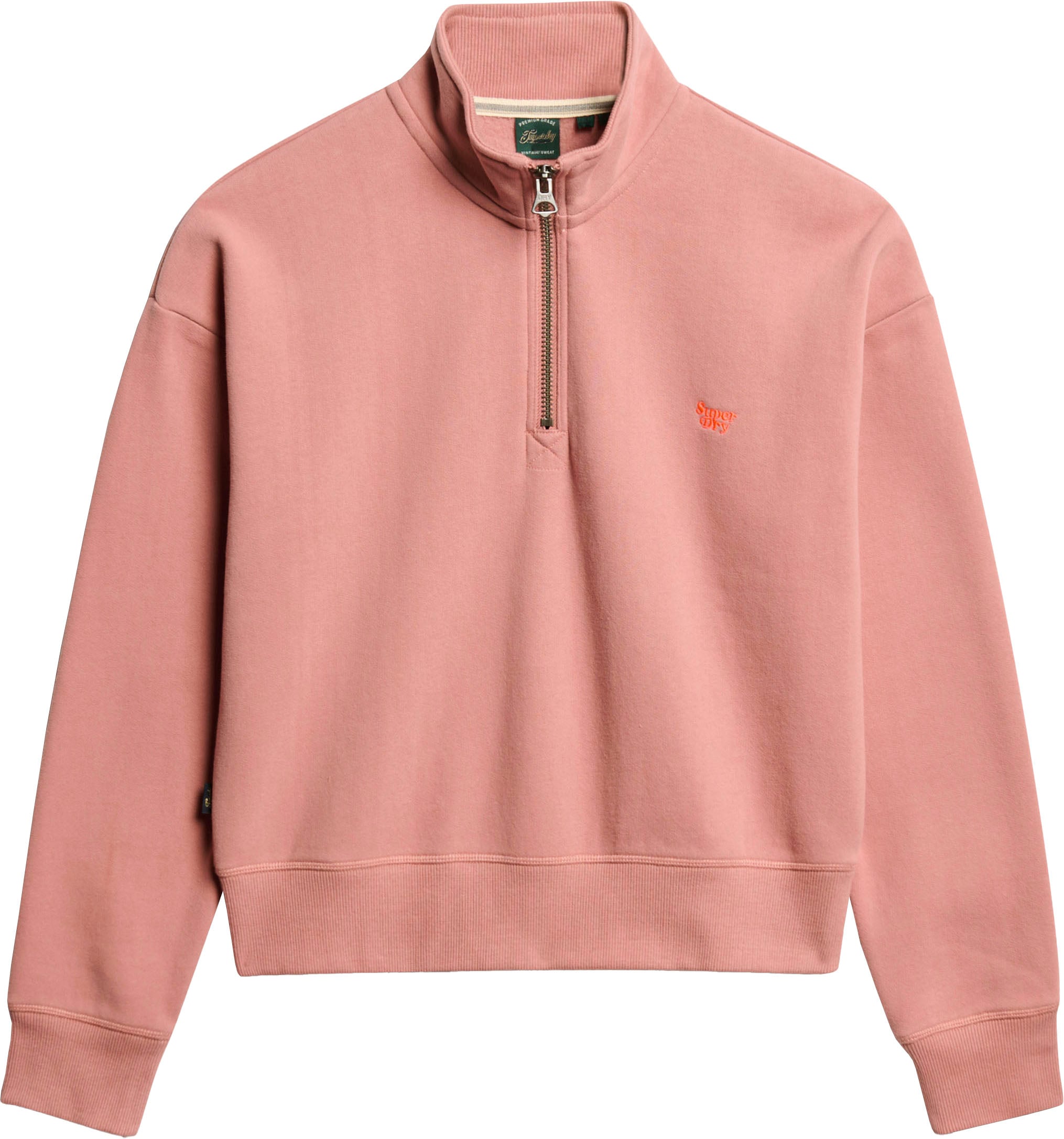 Superdry Sweatshirt »ESSENTIAL HALF ZIP SWEATSHIRT«