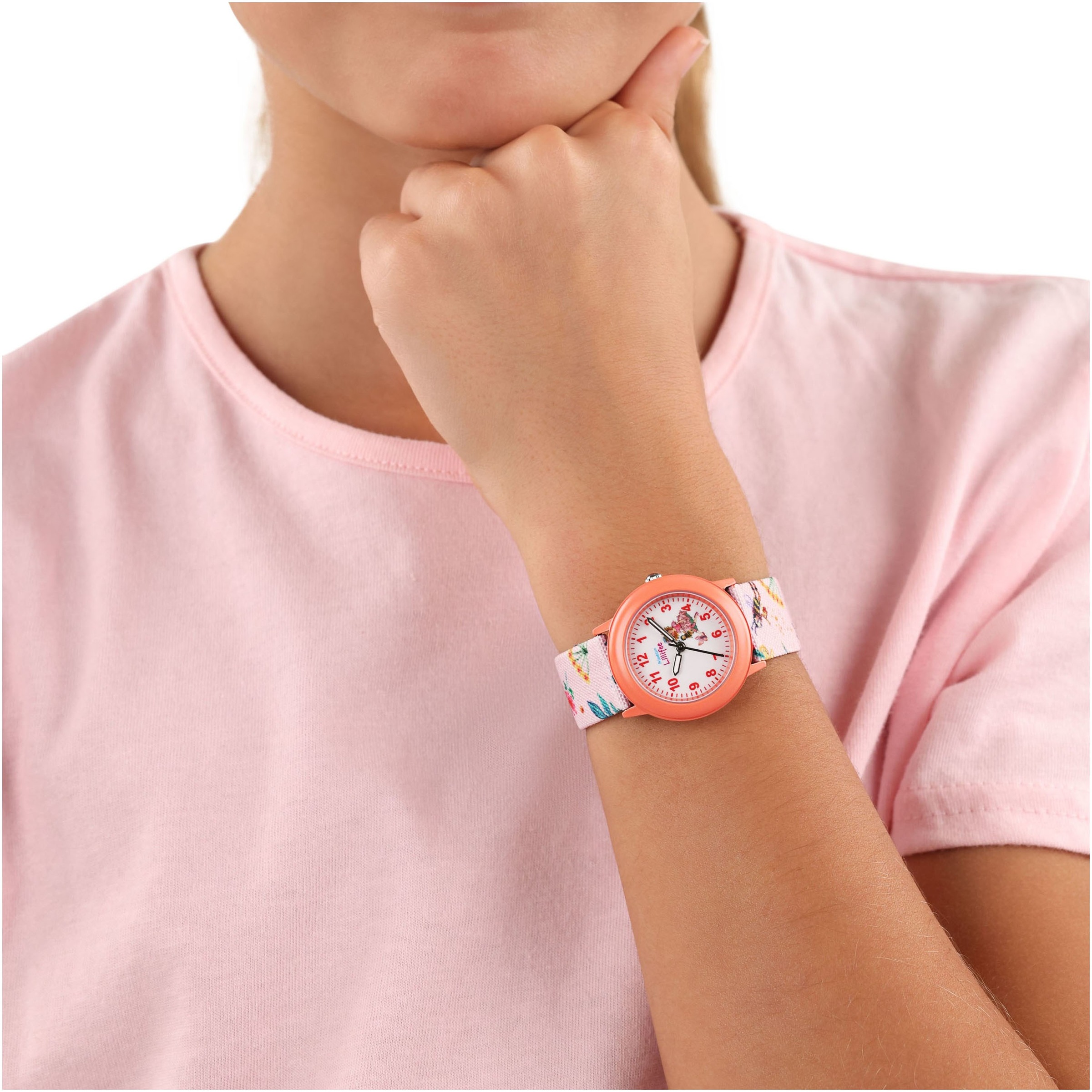 Prinzessin Lillifee Quarzuhr, Armbanduhr, Kinderuhr, Mädchenuhr, ideal auch als Geschenk