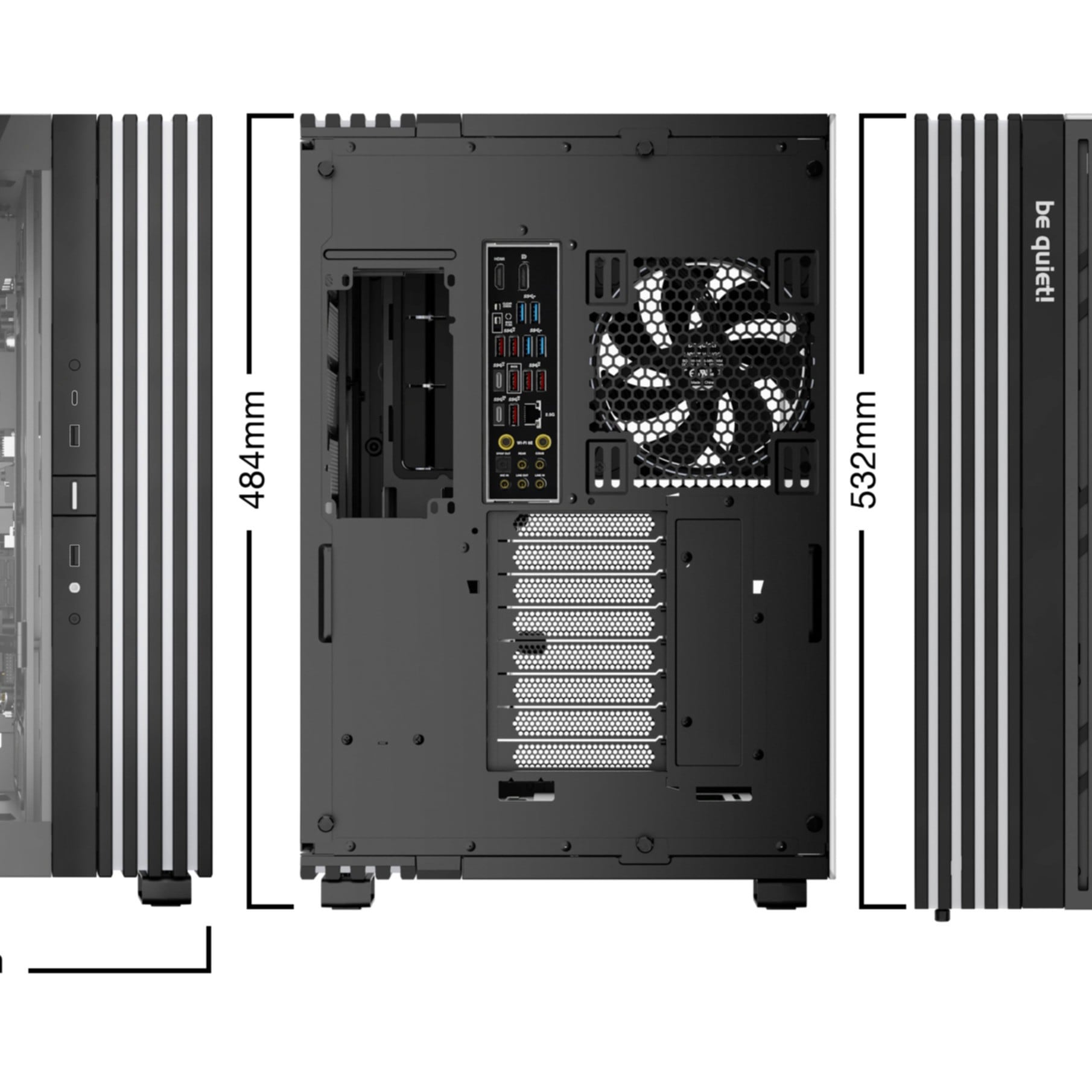 be quiet! PC-Gehäuse »LIGHT BASE 900 FX Black«