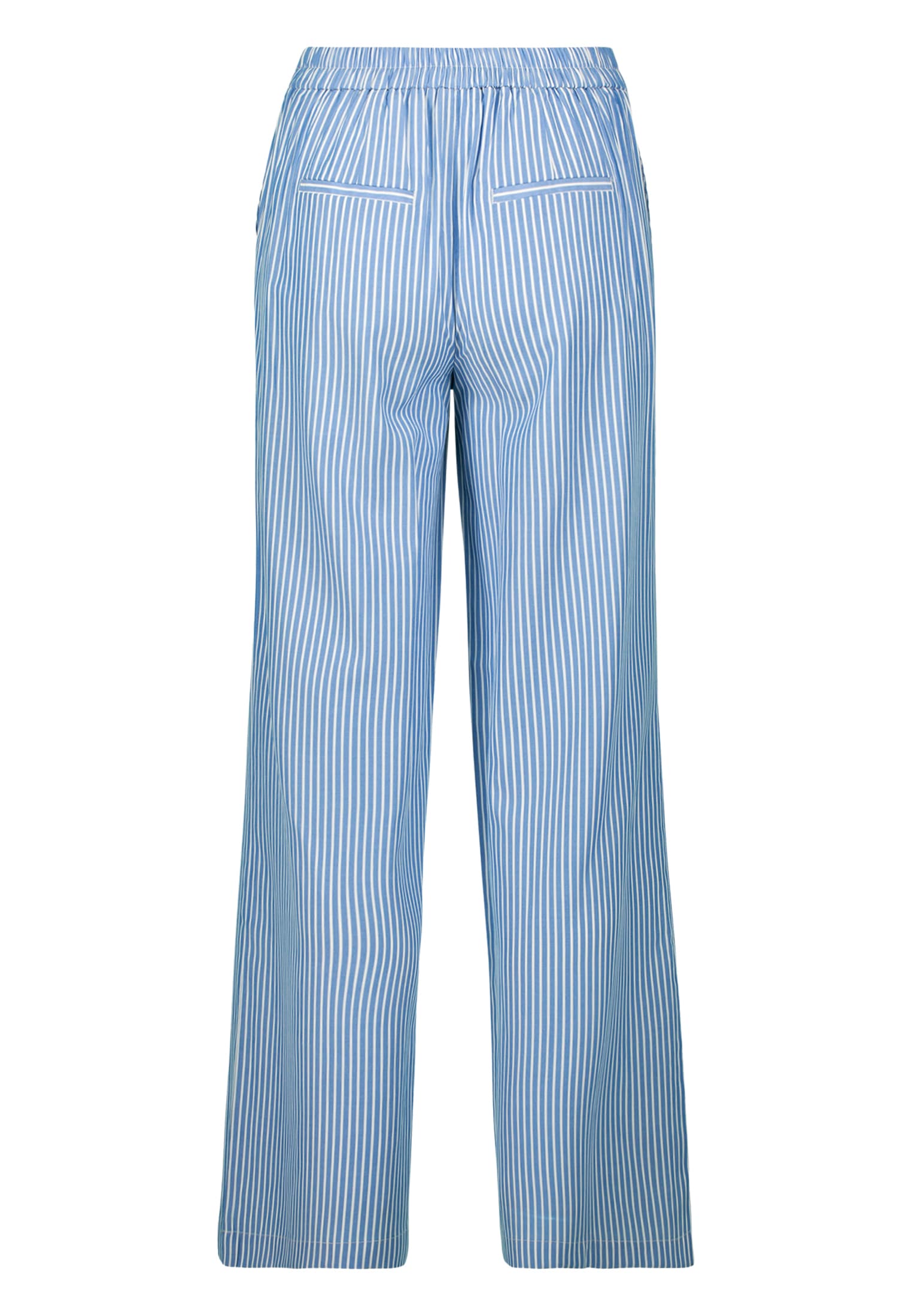 Zero Stoffhose »Hose gestreift weites Bein 30 Inch«