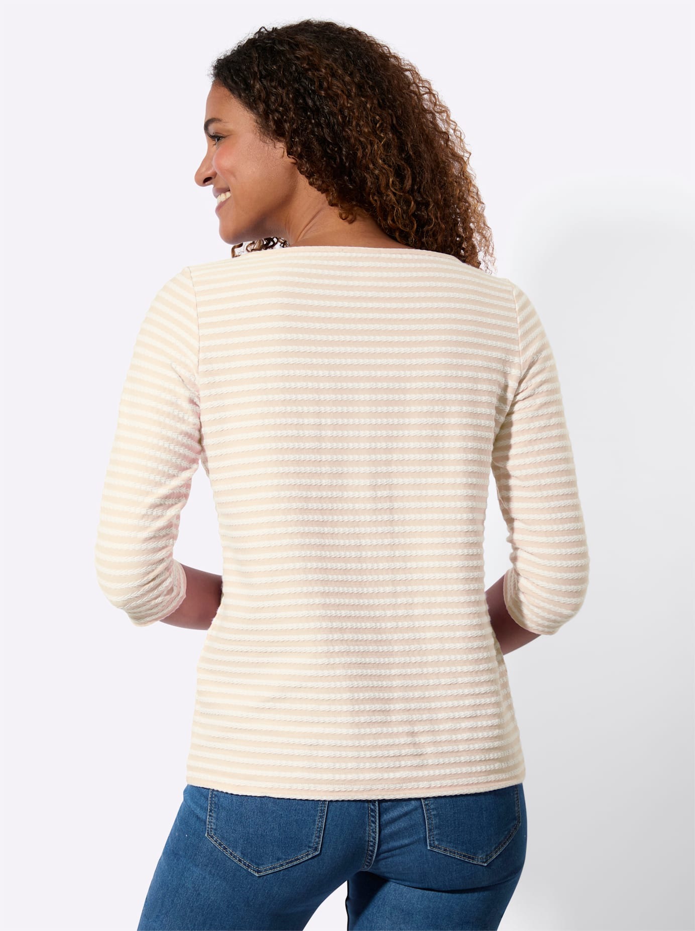 Casual Looks 3/4-Arm-Shirt »Ringelshirt« 1 tlg.