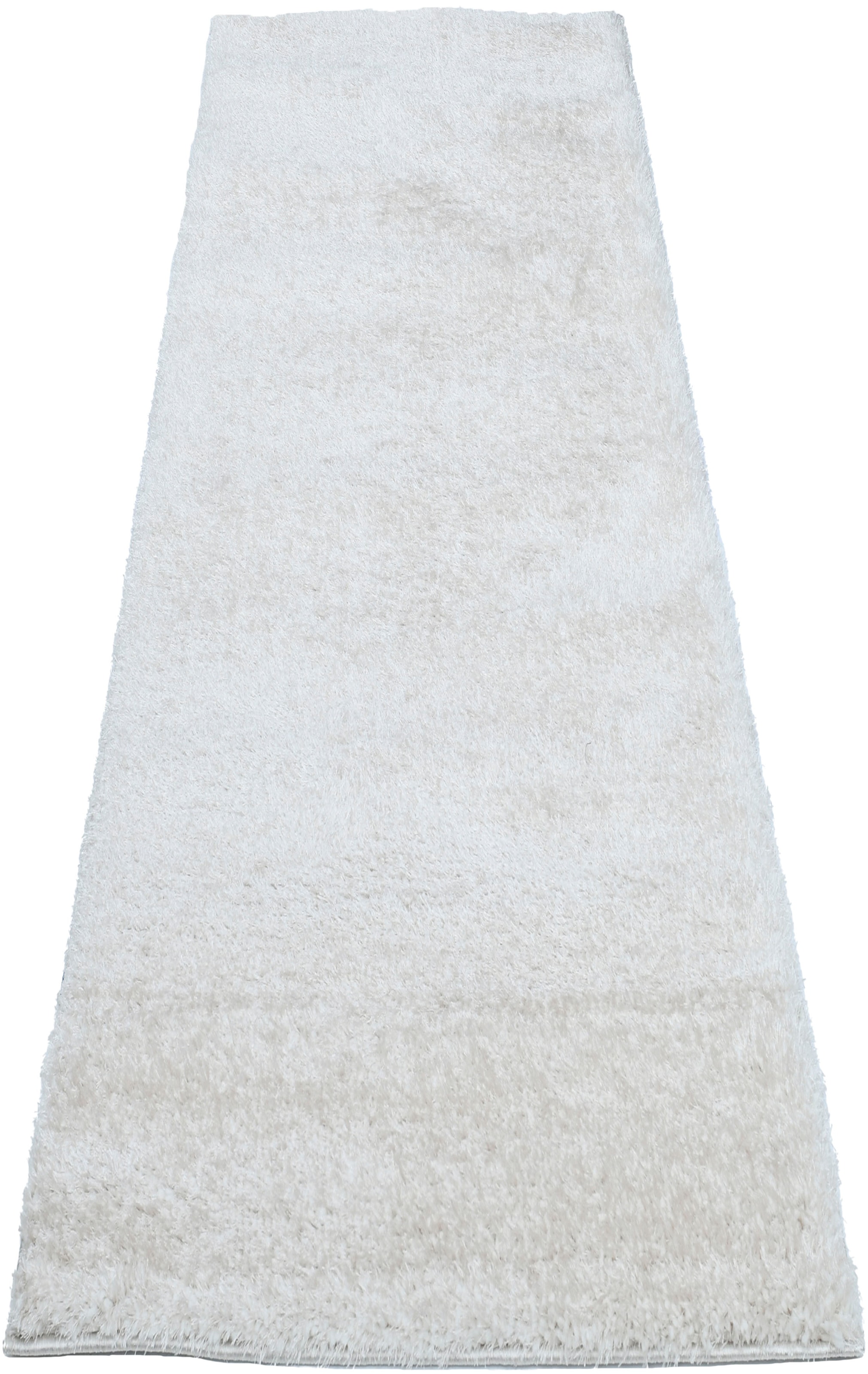 Home affaire Hochflor-Läufer »Malin«, rechteckig, 43 mm Höhe, Shaggy in Uni-Farben, Teppich-Läufer, Brücke, leicht glänzend, besonders weich durch Microfaser, extra flauschig, Pflegeleicht, idealer Teppich für Wohnzimmer, Schlafzimmer, Diele/Flur