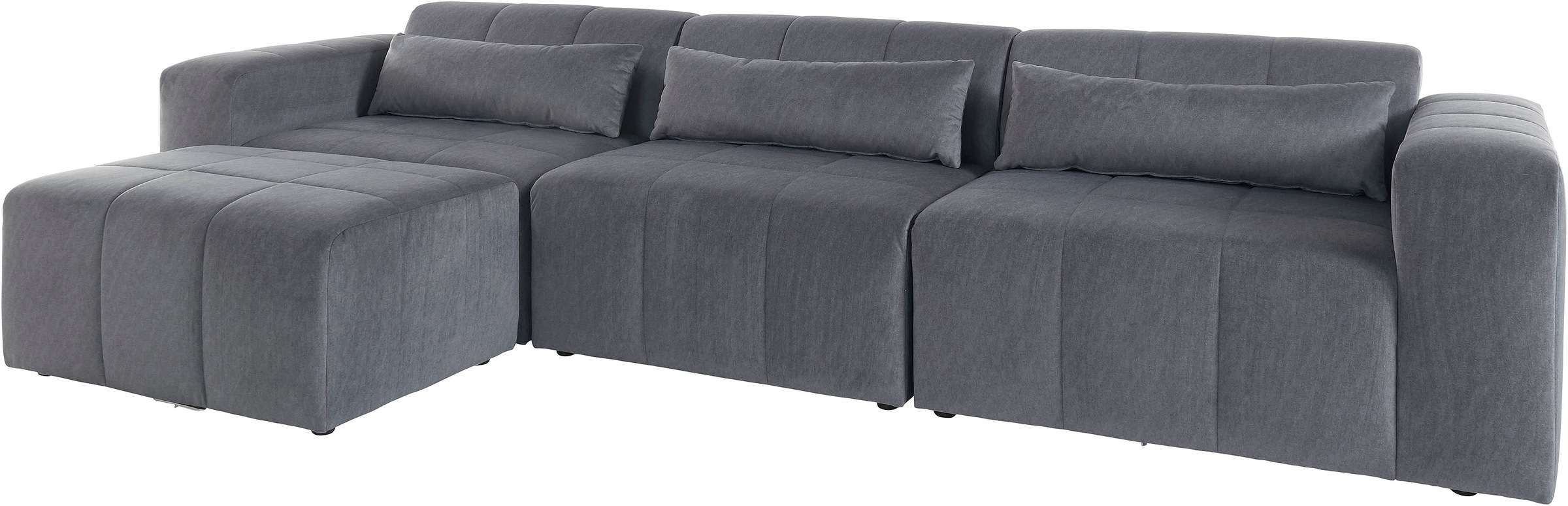 LeGer Home by Lena Gercke Ecksofa »Maileen L-Form«, Modulsofa, bestehend aus 4 Modulen, Farben mixbar
