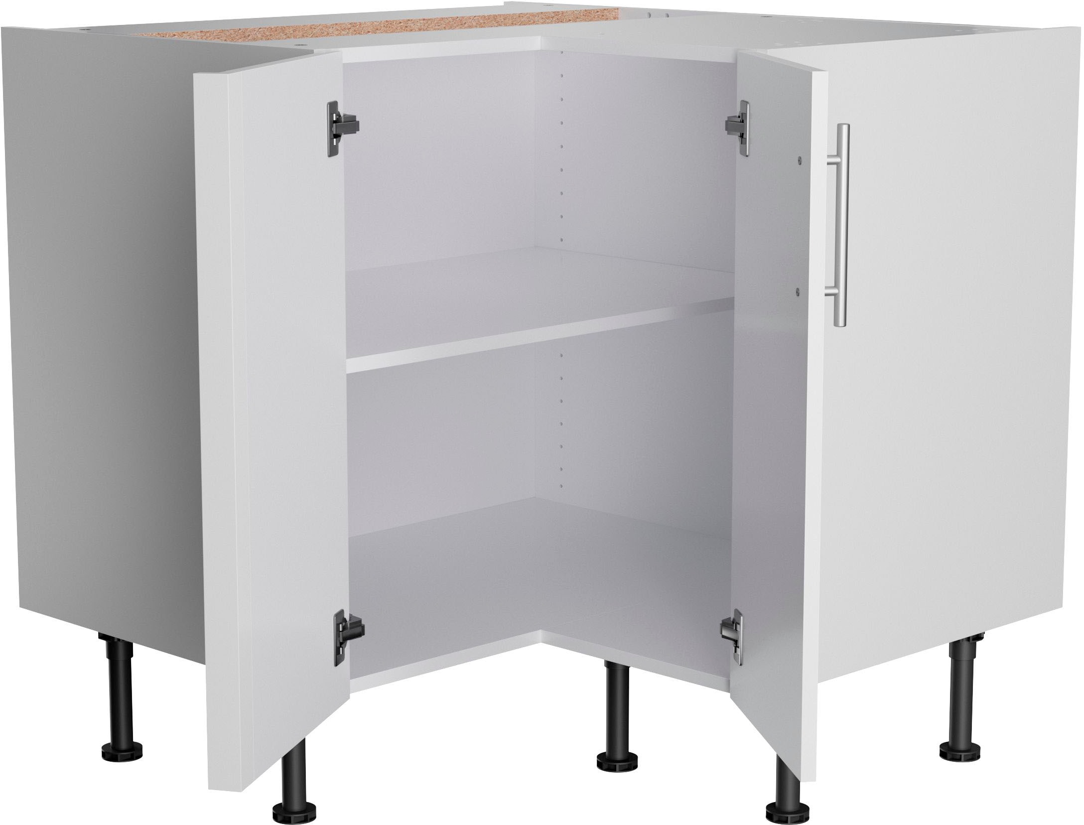 KOCHSTATION Eckunterschrank »KS-Ahus«, Breite 90 x 90 cm