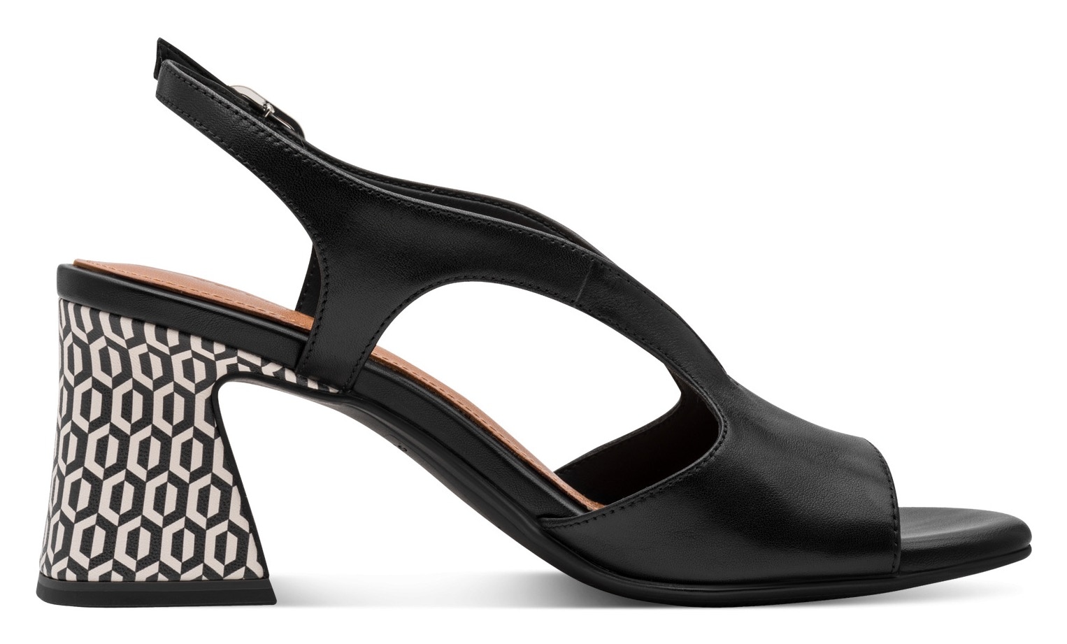 Tamaris Sandalette  Partyschuh, Businessschuh mit raffinierter Absatzgestaltung